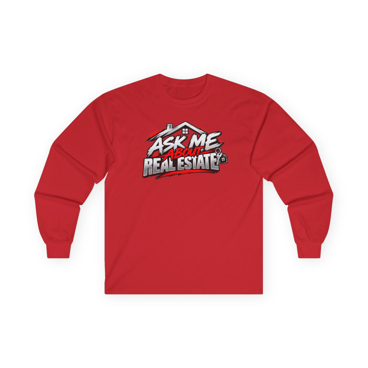 Ask Me About Real Estate Long Sleeve Tee