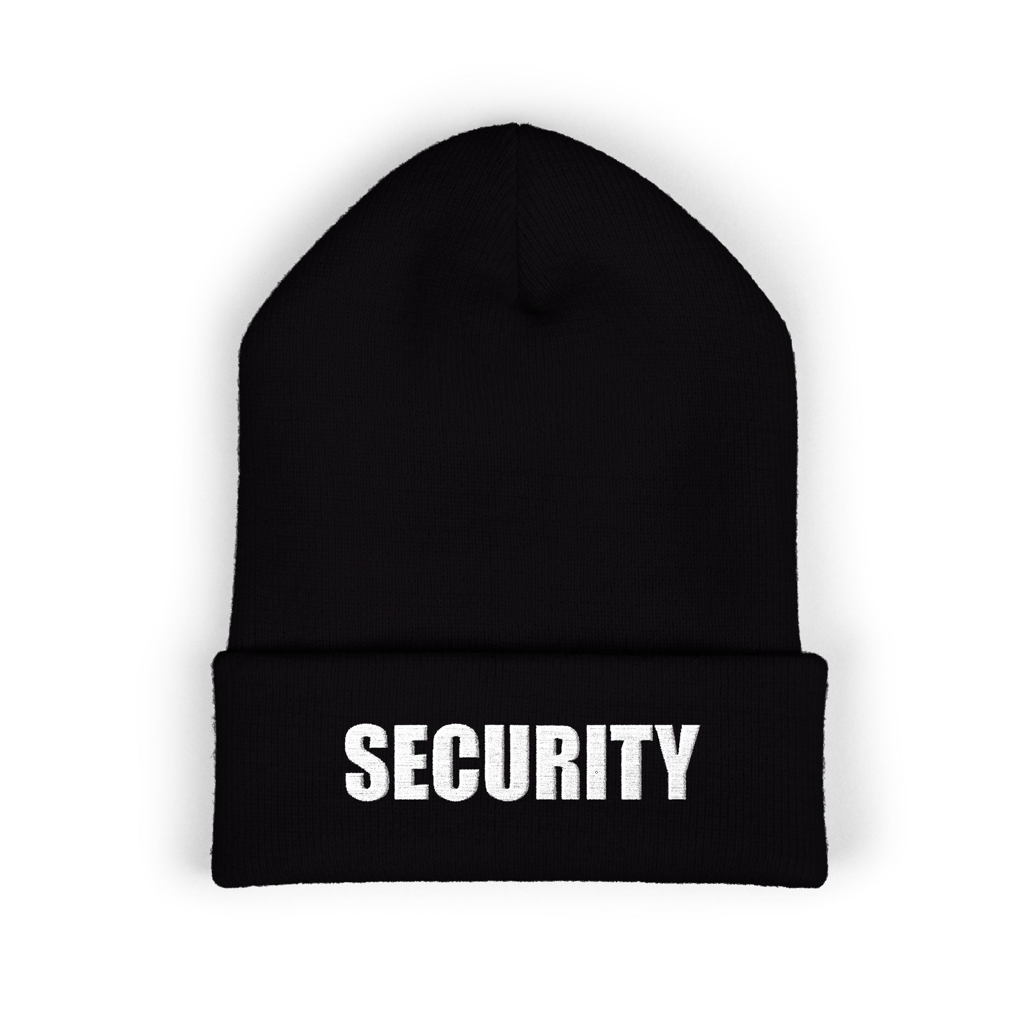 Embroidered Security Beanie