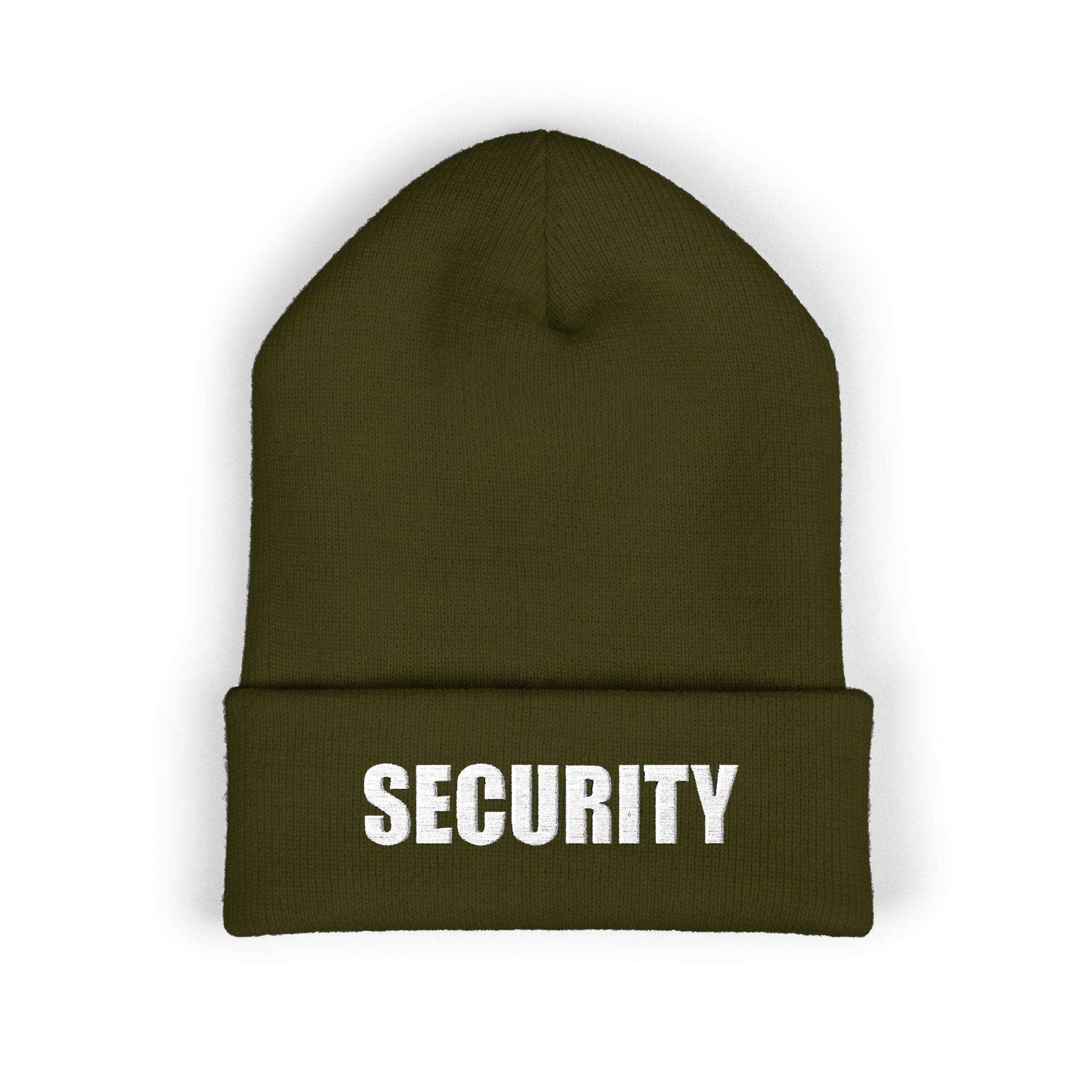 Embroidered Security Beanie