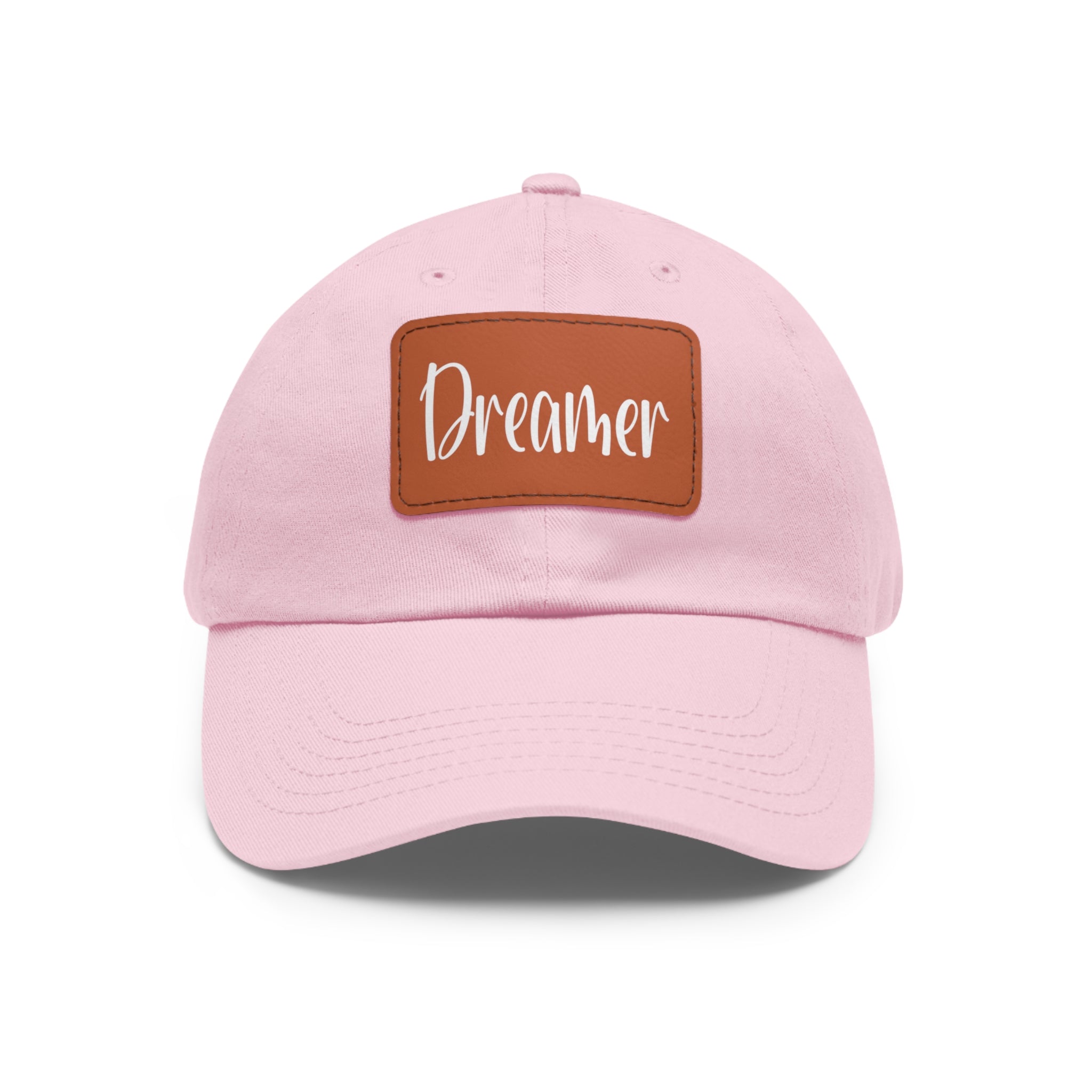 Dreamer Dad Hat with Leather Patch