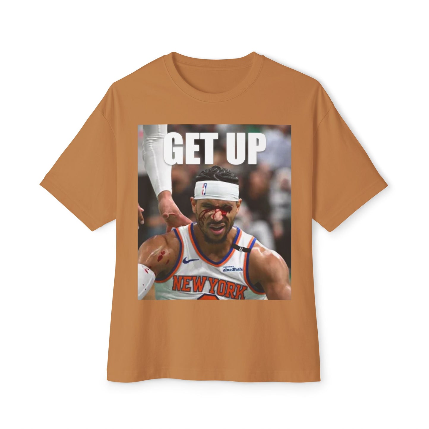 Oversized Tee - 'Get Up Josh Hart' Design
