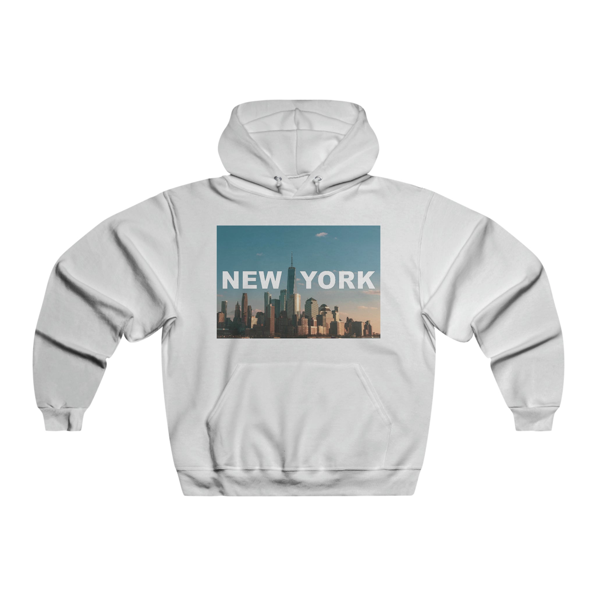 NYC Freedom Tower Mens Hooded Sweatshirt
