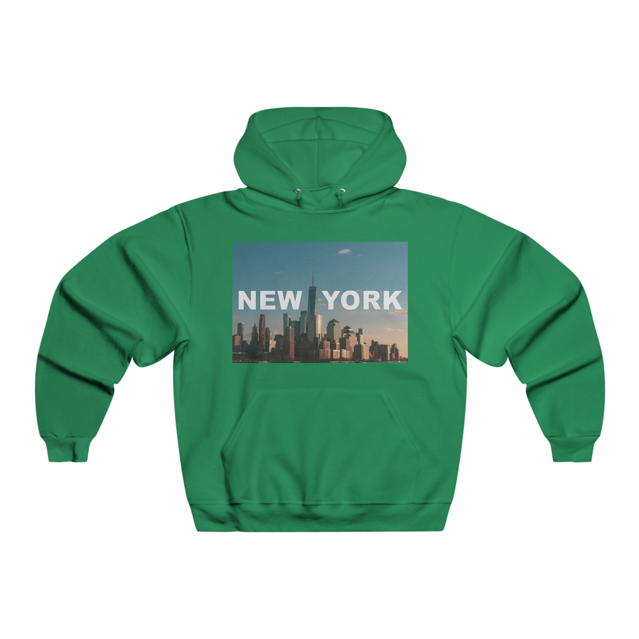 NYC Freedom Tower Mens Hooded Sweatshirt