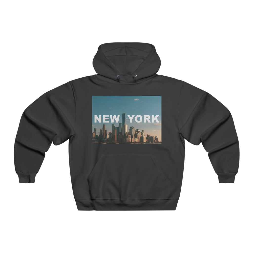 NYC Freedom Tower Mens Hooded Sweatshirt