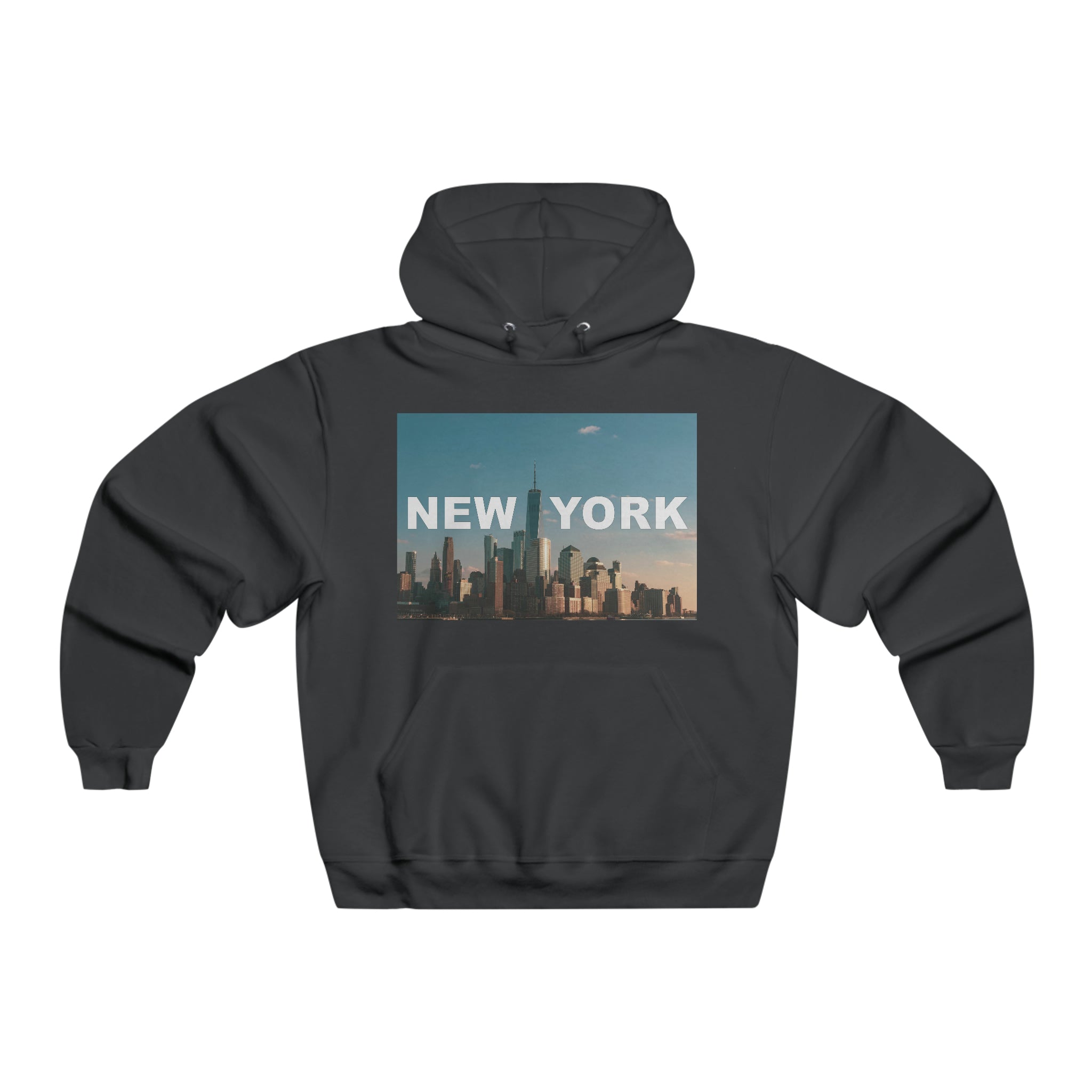 NYC Freedom Tower Mens Hooded Sweatshirt