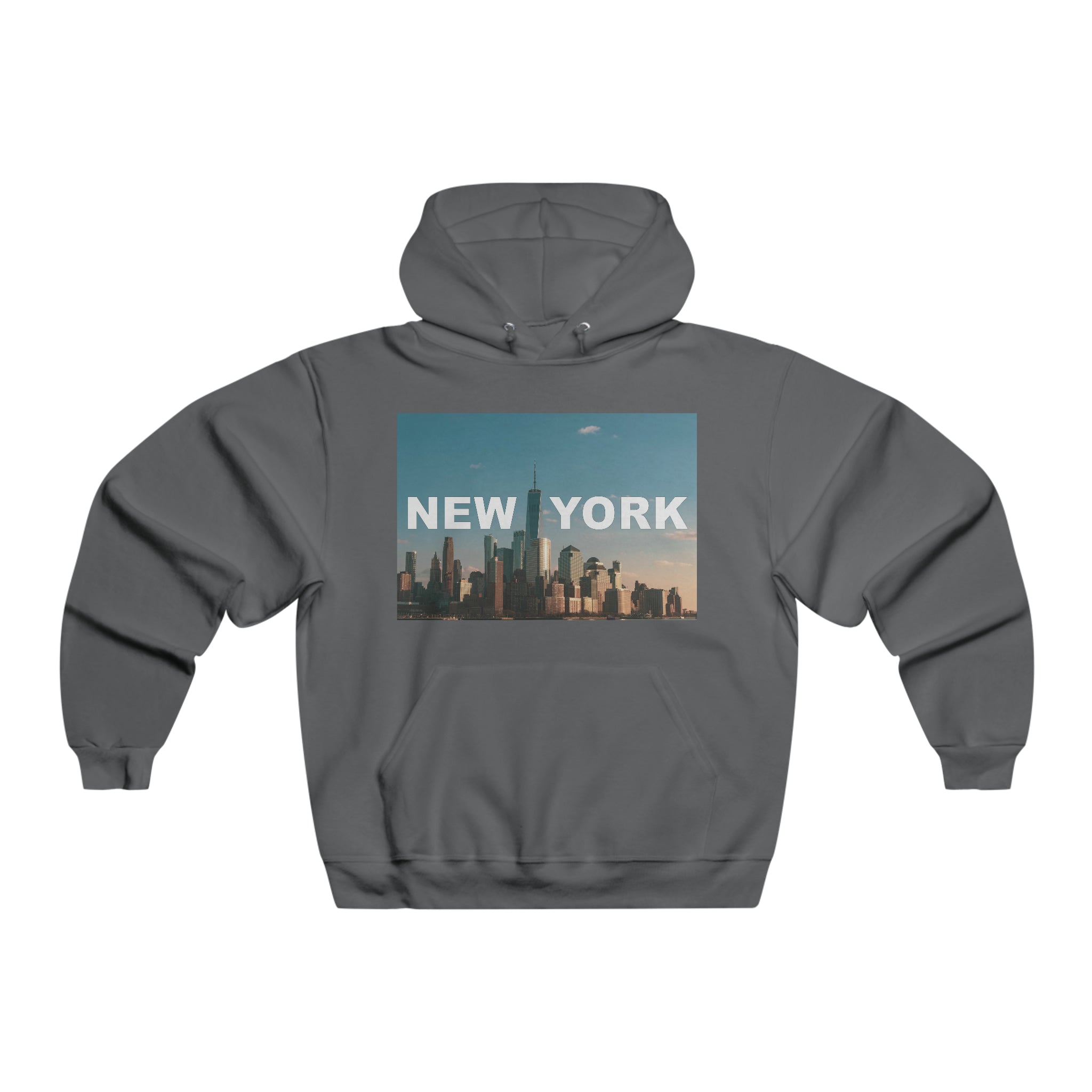 NYC Freedom Tower Mens Hooded Sweatshirt