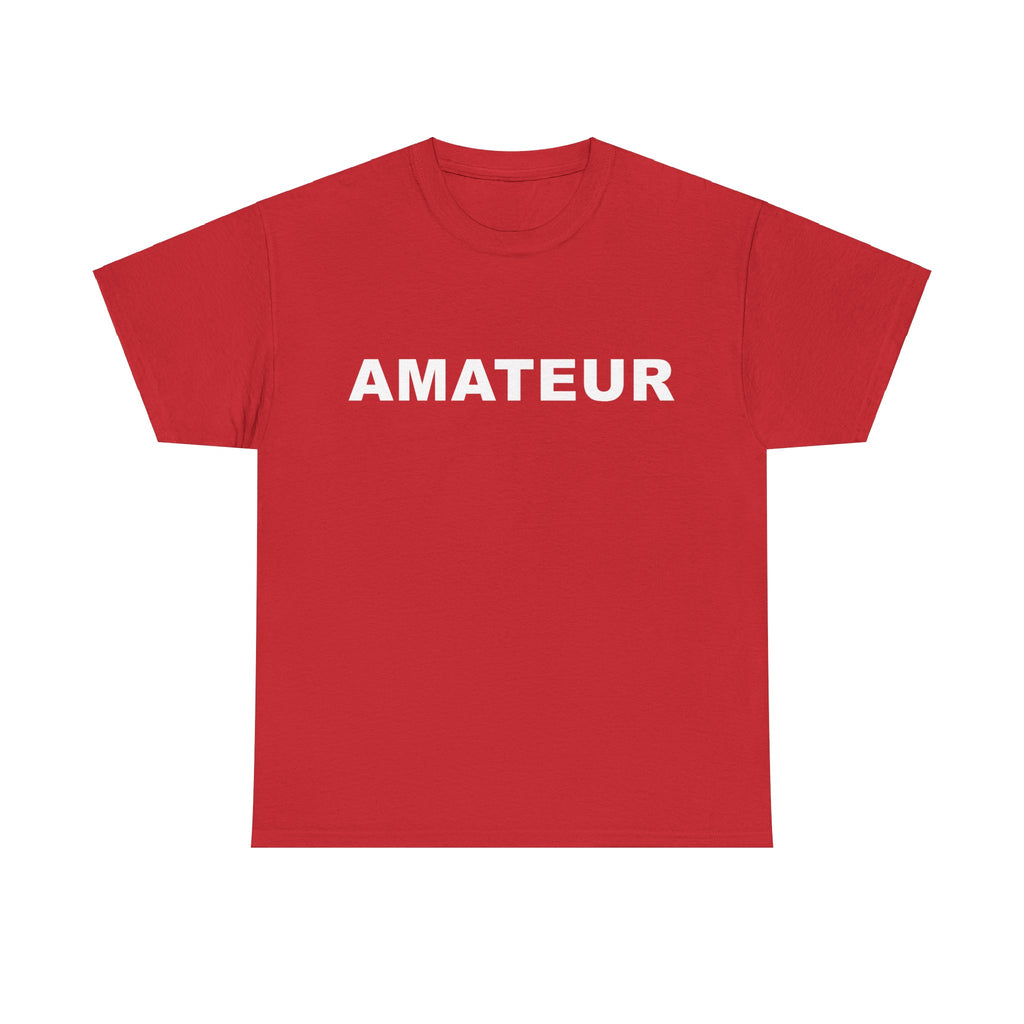 AMATEUR Unisex Heavy Cotton Tee