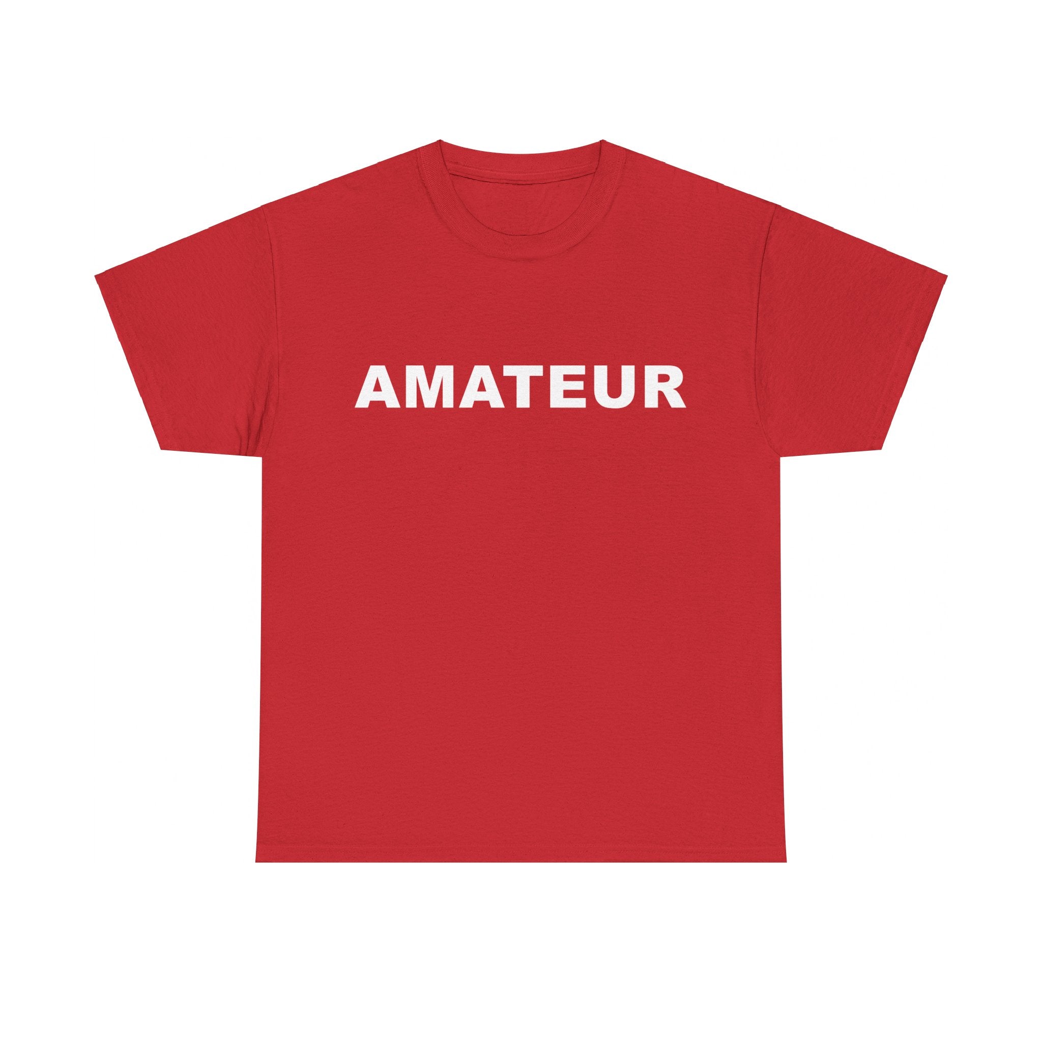 AMATEUR Unisex Heavy Cotton Tee