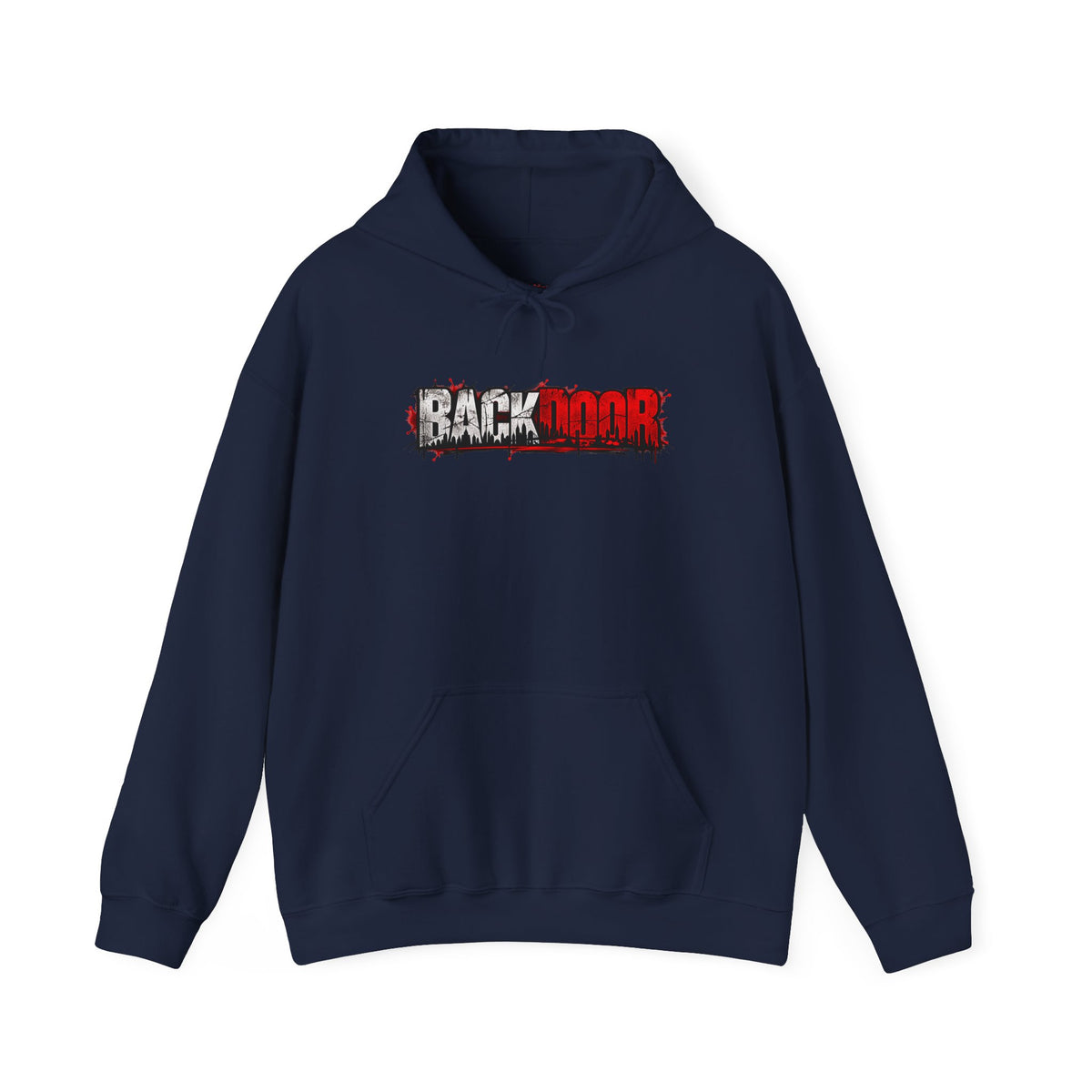 "BackDoor" Crime Drama Series Graphic Hoodie – 'Cast x Crew' Streetwear Pullover