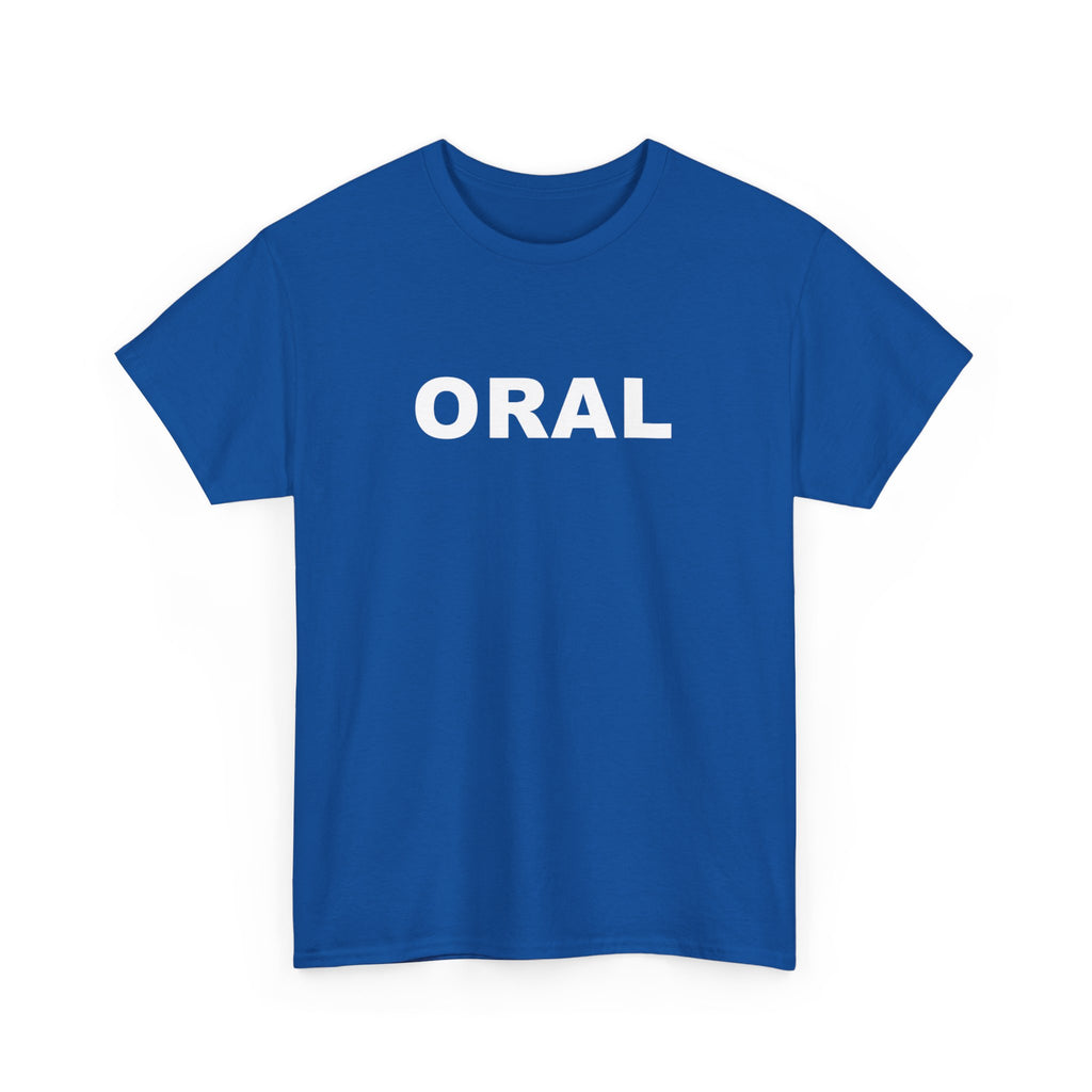ORAL Unisex Heavy Cotton Tee