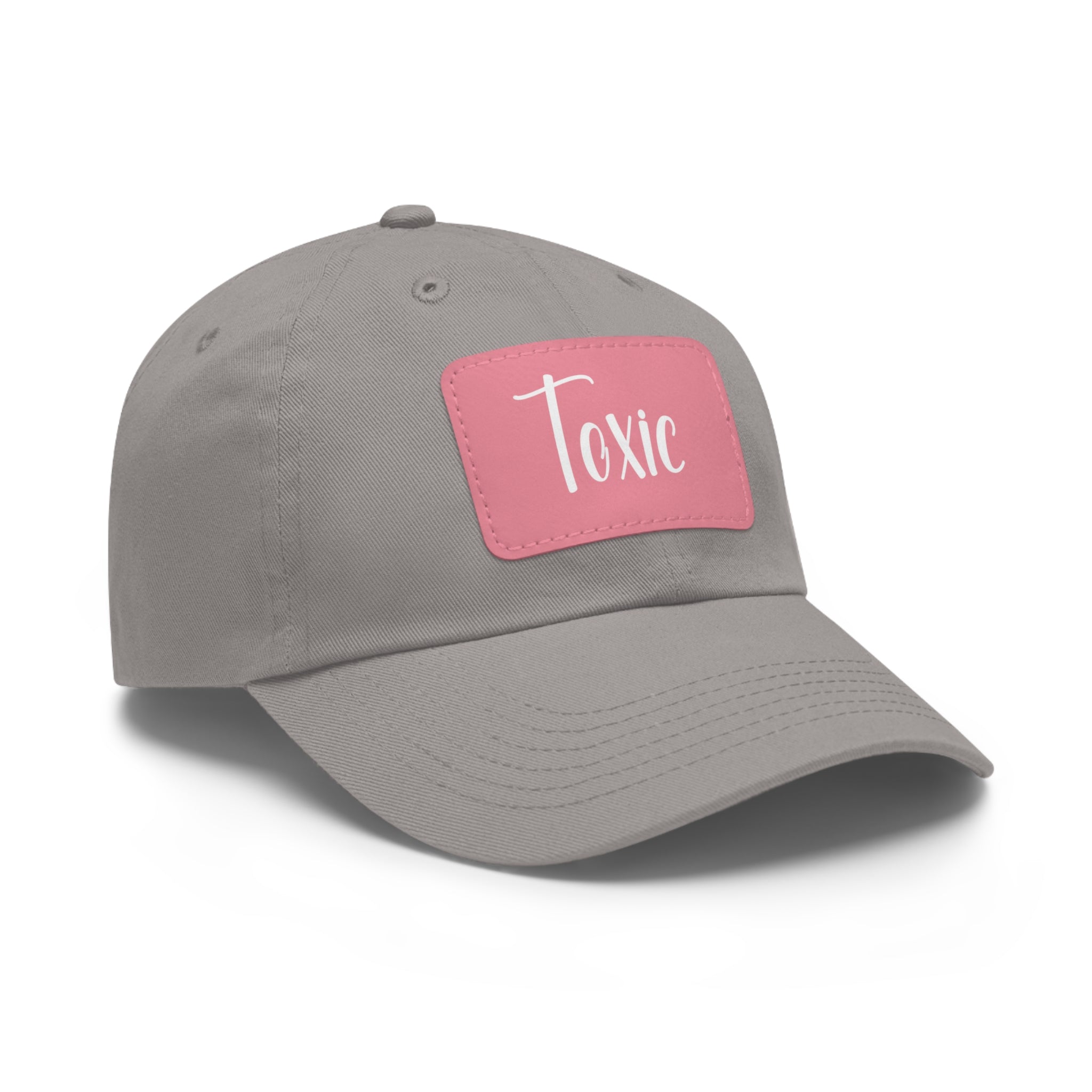 Toxic Dad Hat with Leather Patch