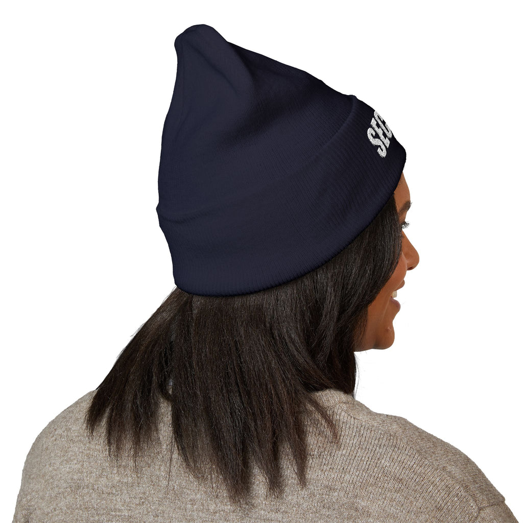 Embroidered Security Beanie