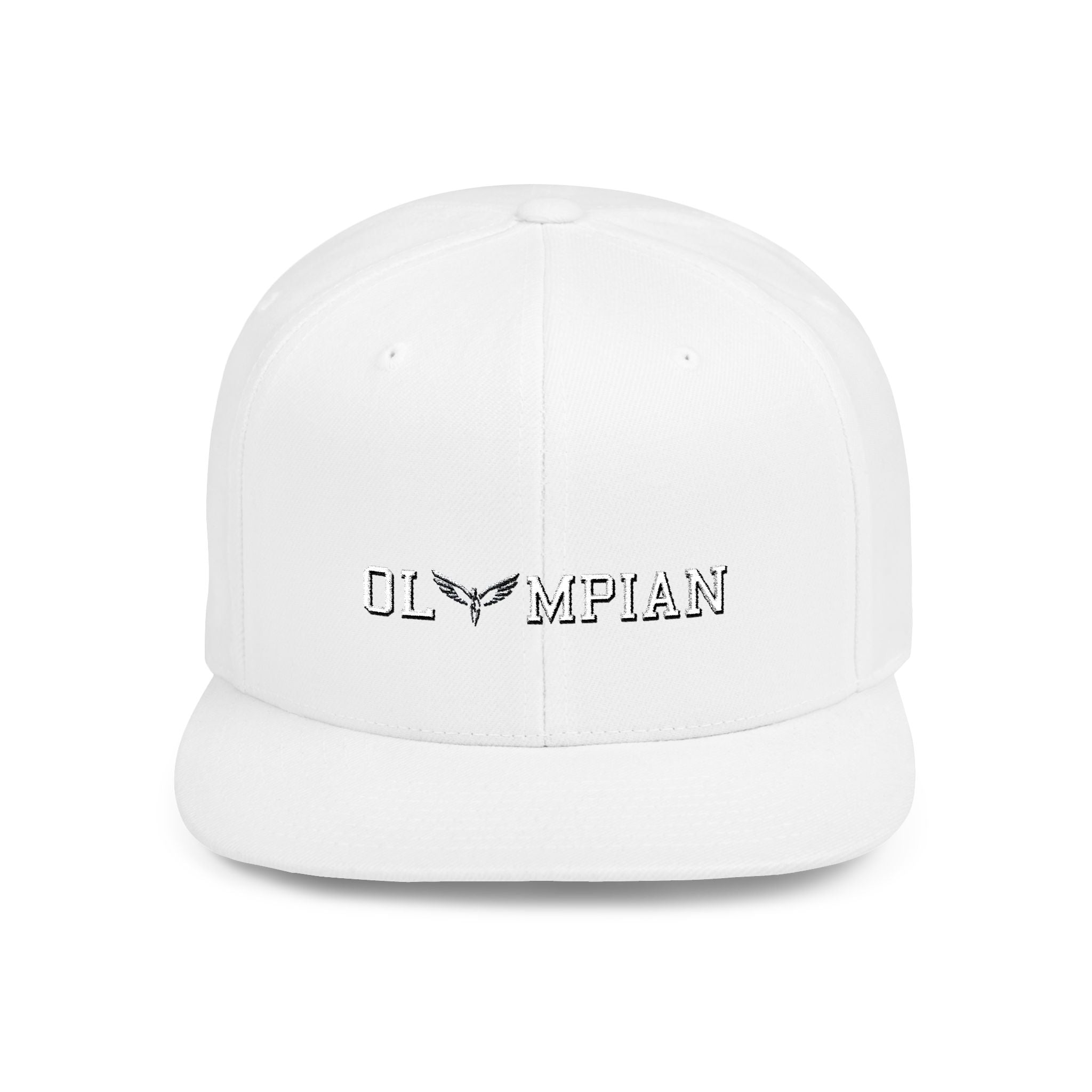 Olympian Flat Bill Snapback Hat