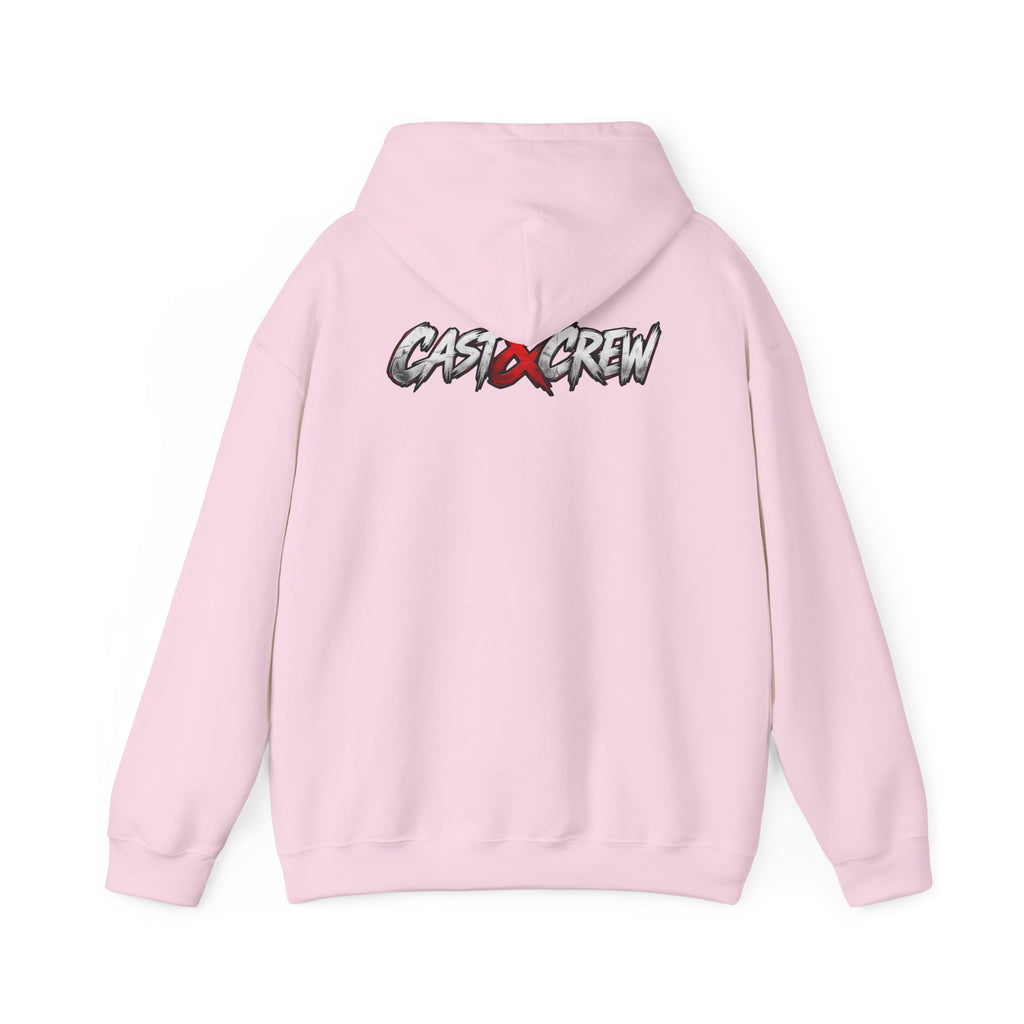 "BackDoor" Crime Drama Series Graphic Hoodie – 'Cast x Crew' Streetwear Pullover
