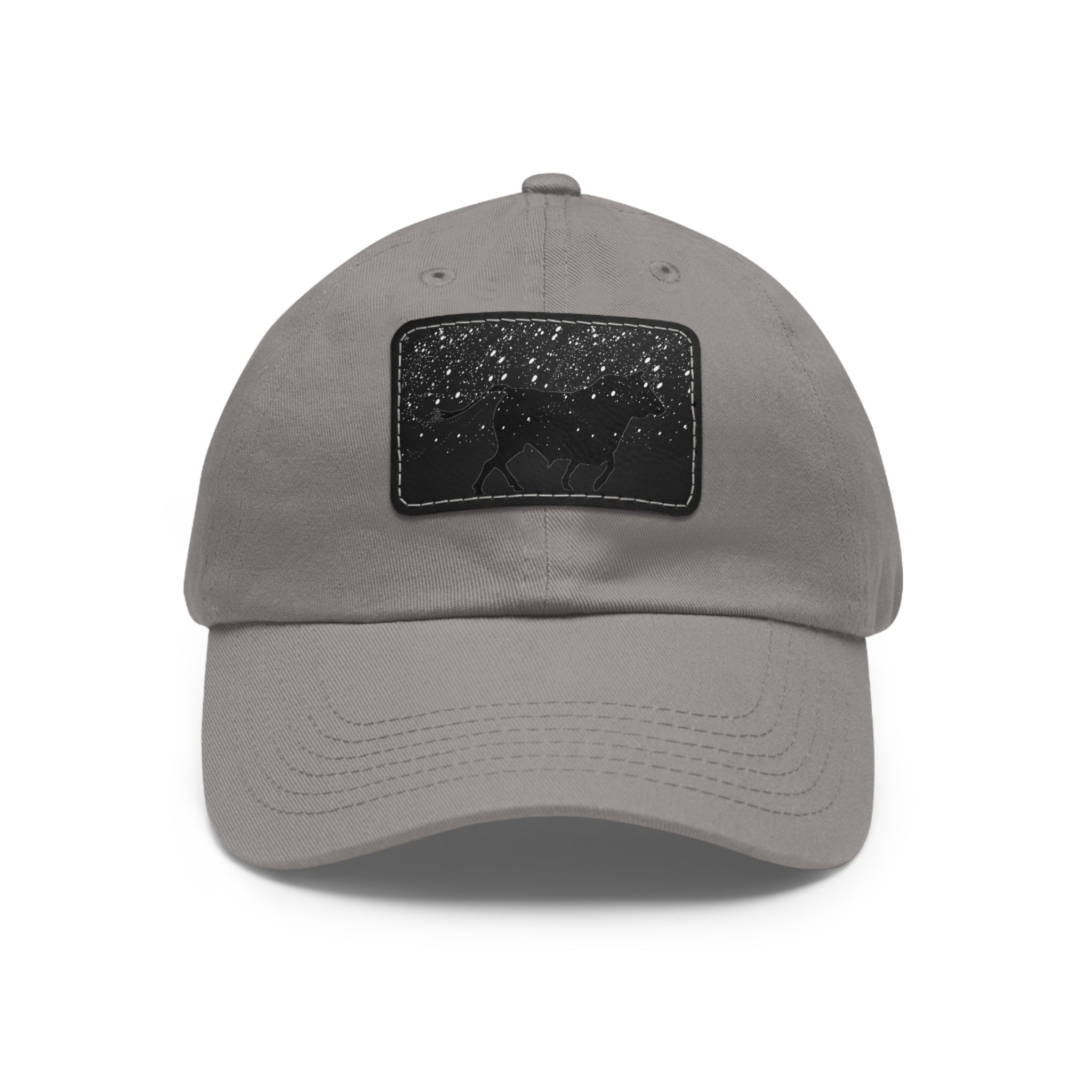 Bull in the Snow Dad Hat