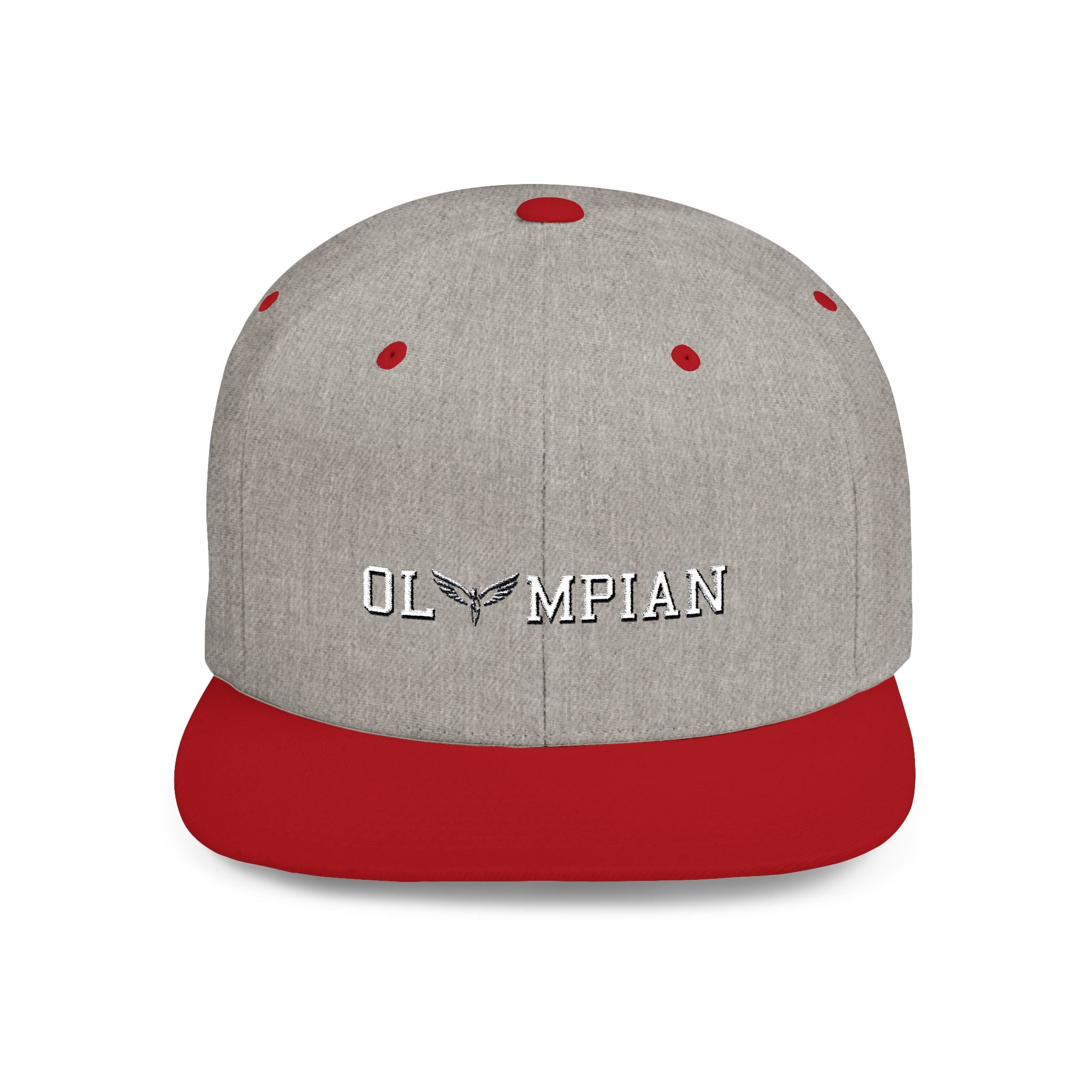 Olympian Flat Bill Snapback Hat