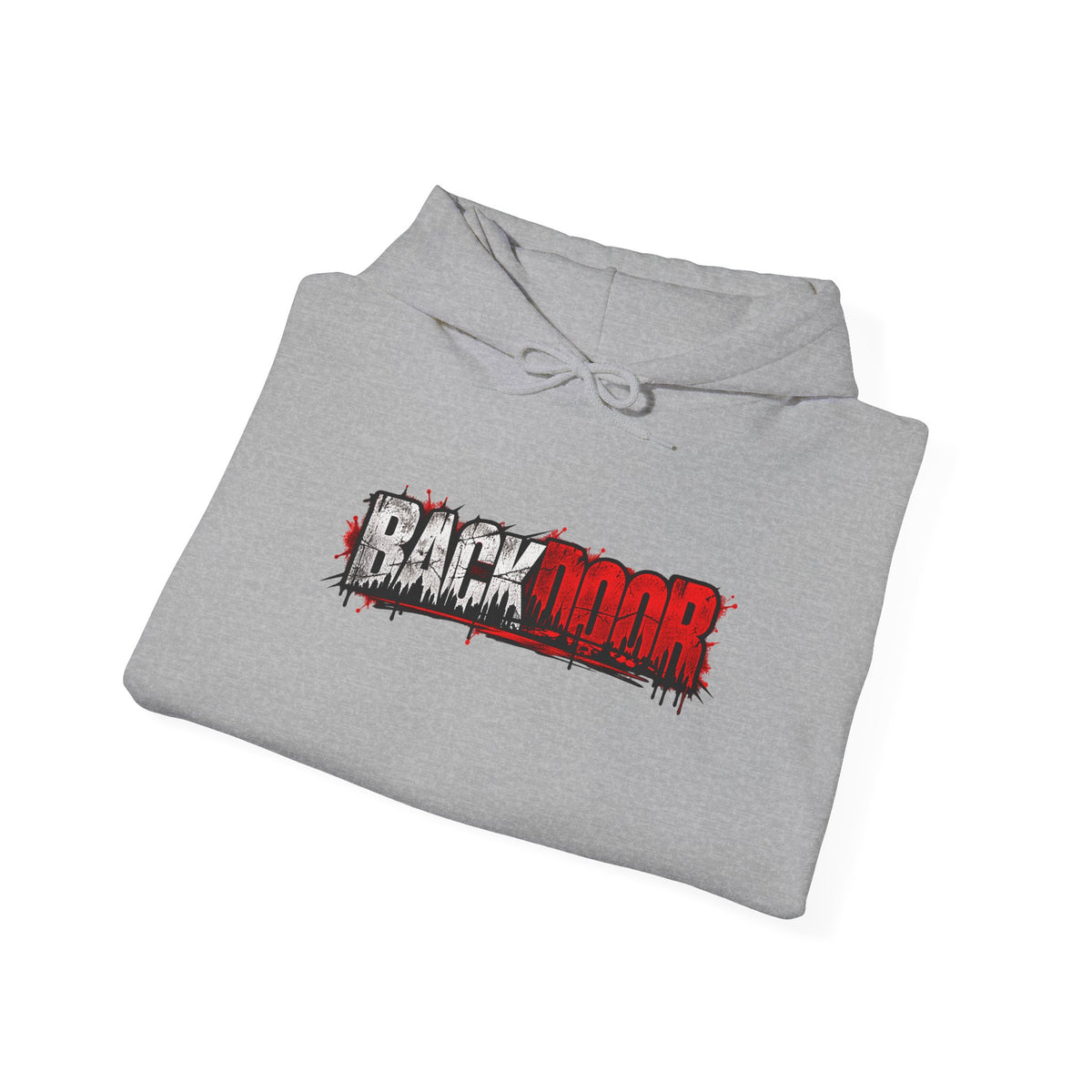 "BackDoor" Crime Drama Series Graphic Hoodie – 'Cast x Crew' Streetwear Pullover