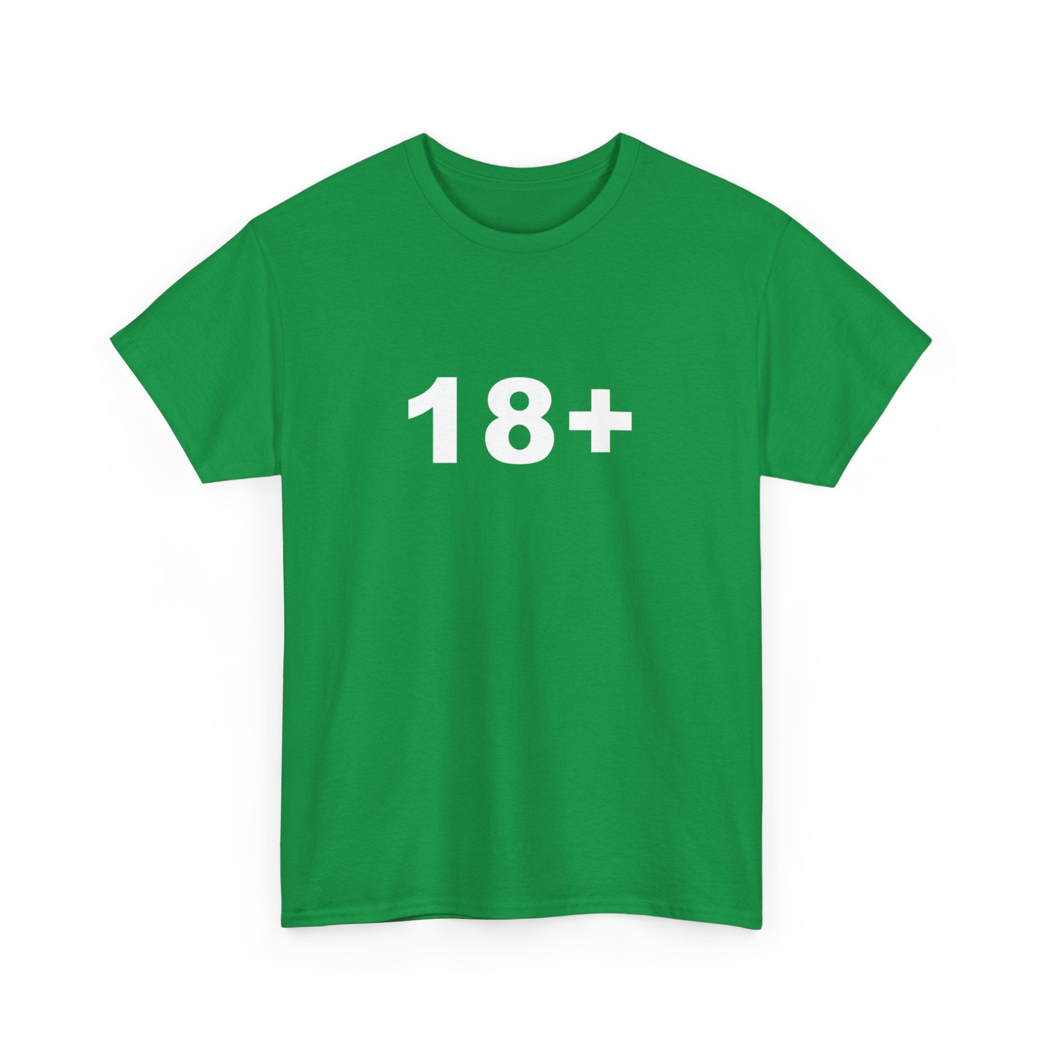 18+ Unisex Heavy Cotton Tee