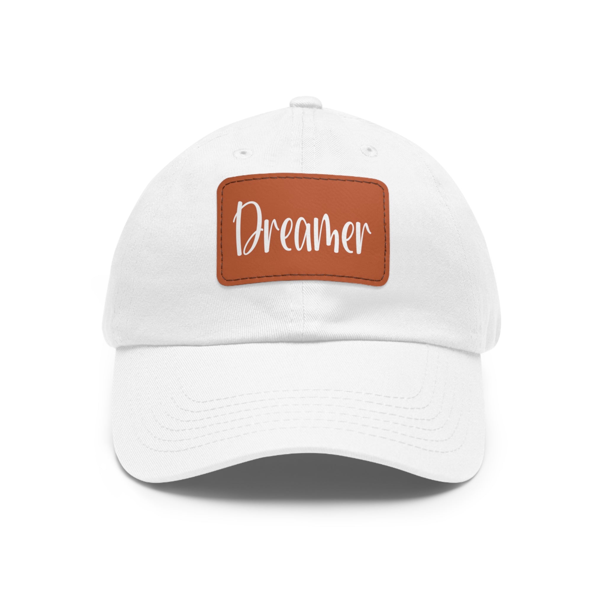 Dreamer Dad Hat with Leather Patch