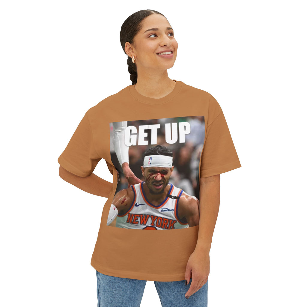 Oversized Tee - 'Get Up Josh Hart' Design