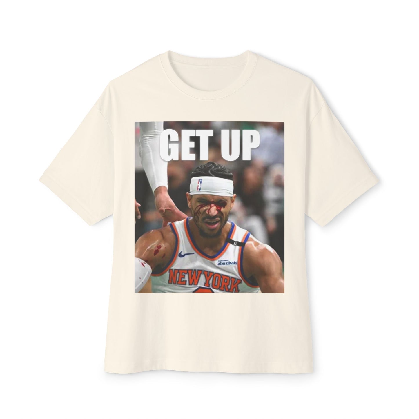 Oversized Tee - 'Get Up Josh Hart' Design