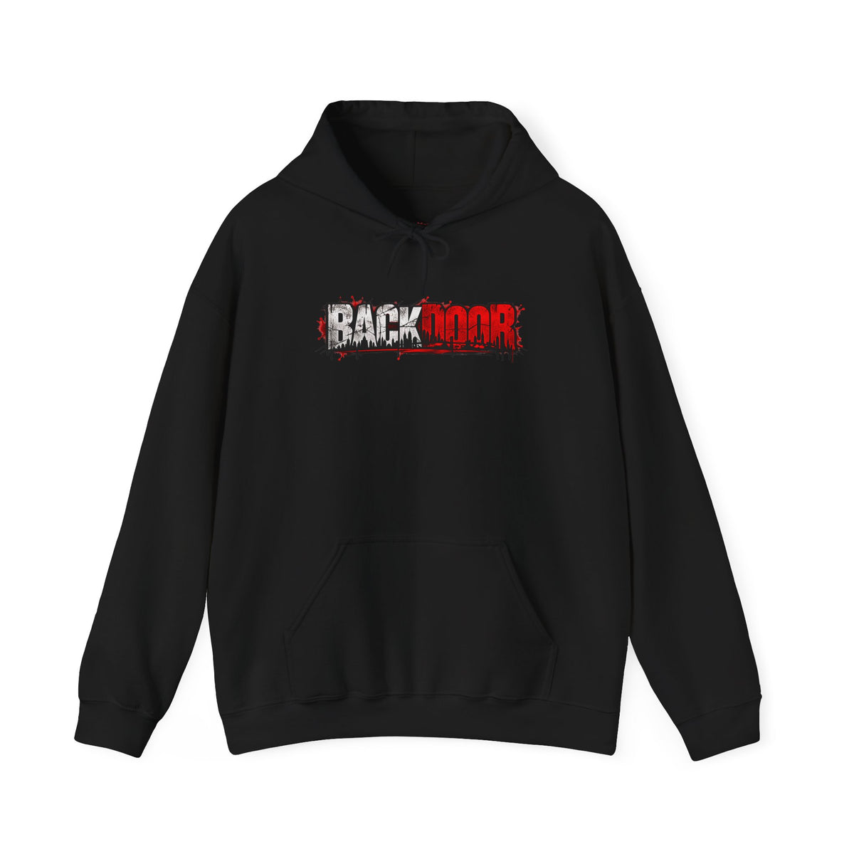 "BackDoor" Crime Drama Series Graphic Hoodie – 'Cast x Crew' Streetwear Pullover