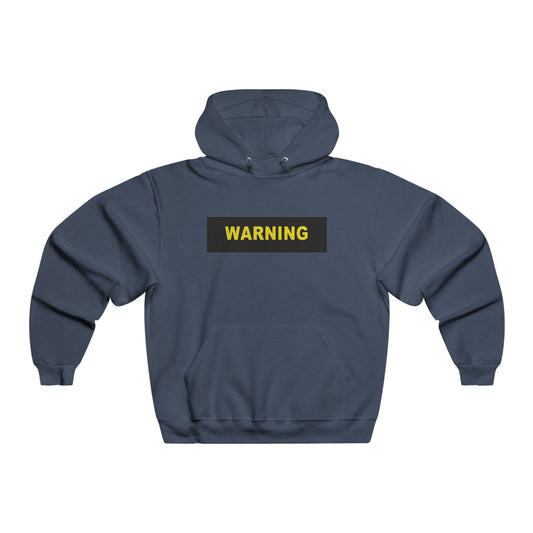 Warning Label Men's Hooded Sweatshirt