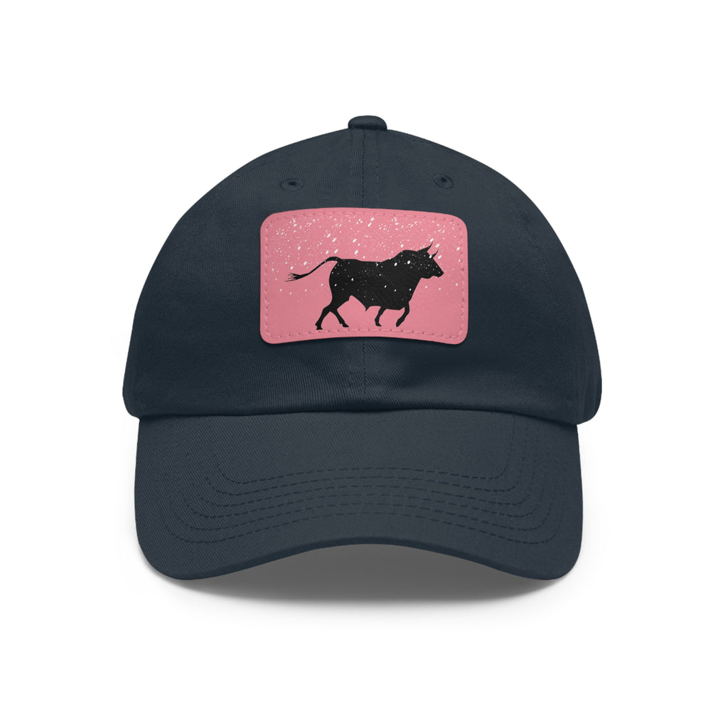 Bull in the Snow Dad Hat