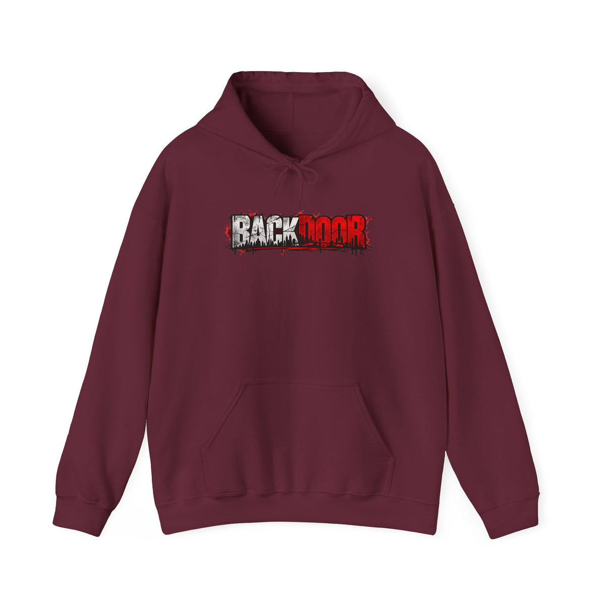 "BackDoor" Crime Drama Series Graphic Hoodie – 'Cast x Crew' Streetwear Pullover