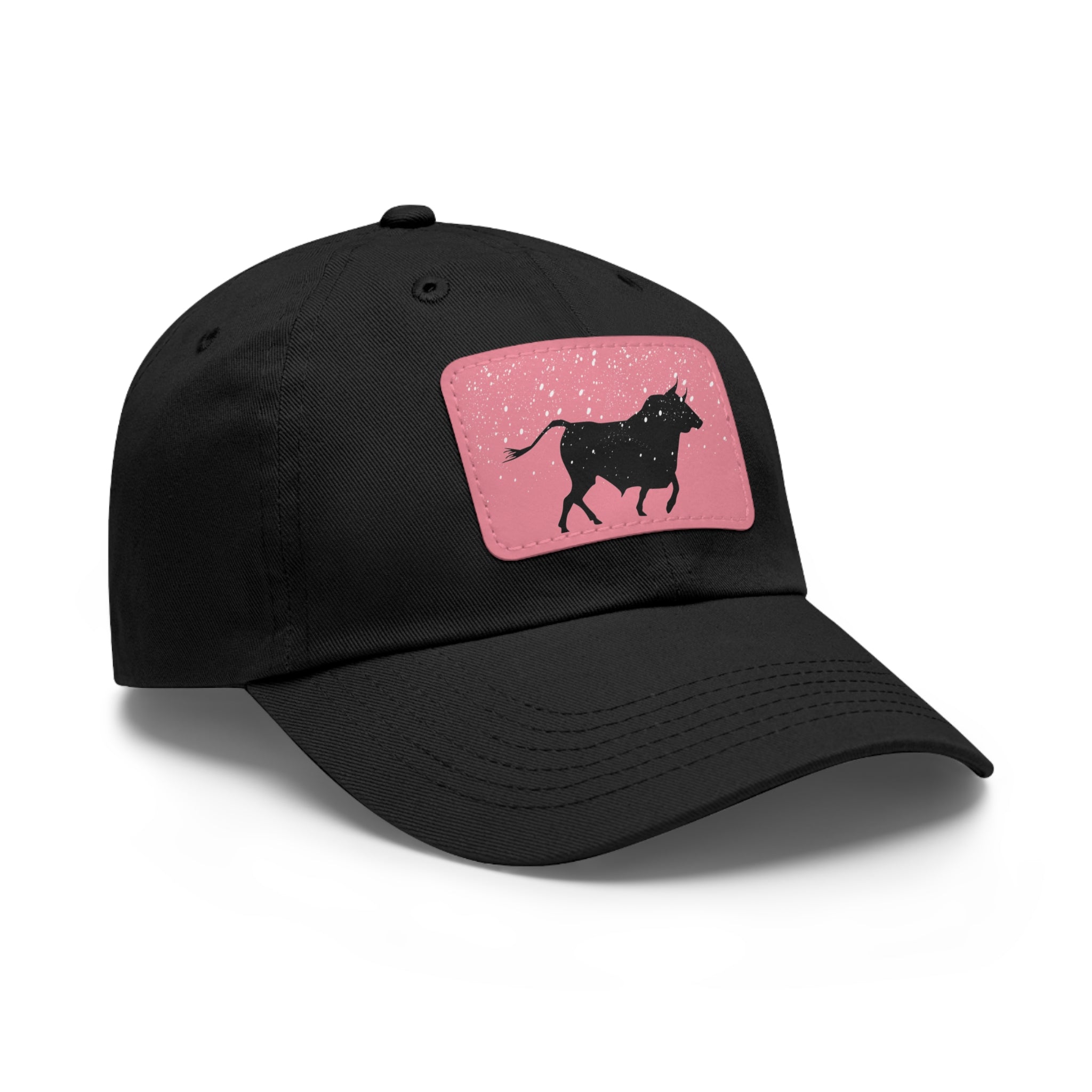 Bull in the Snow Dad Hat