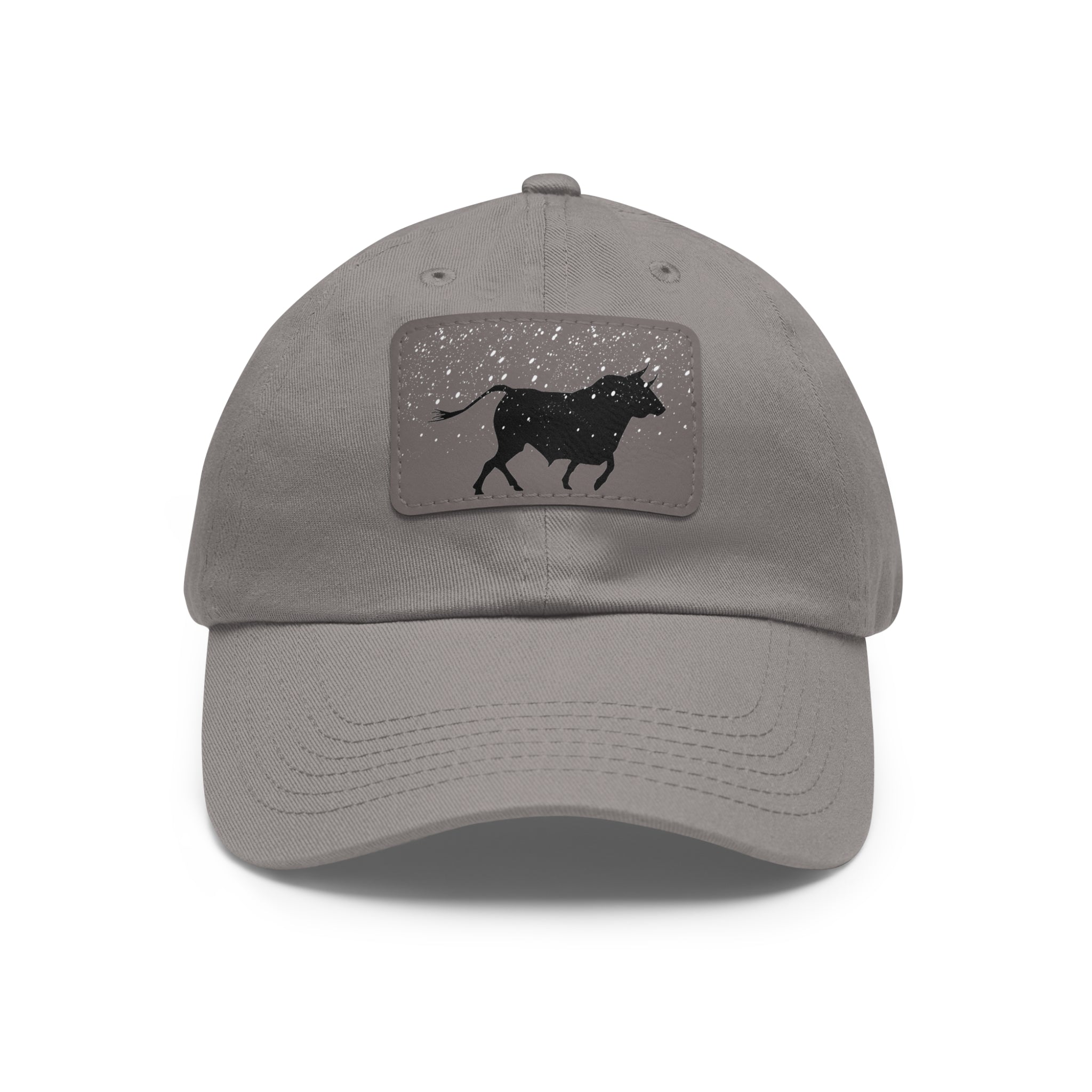 Bull in the Snow Dad Hat