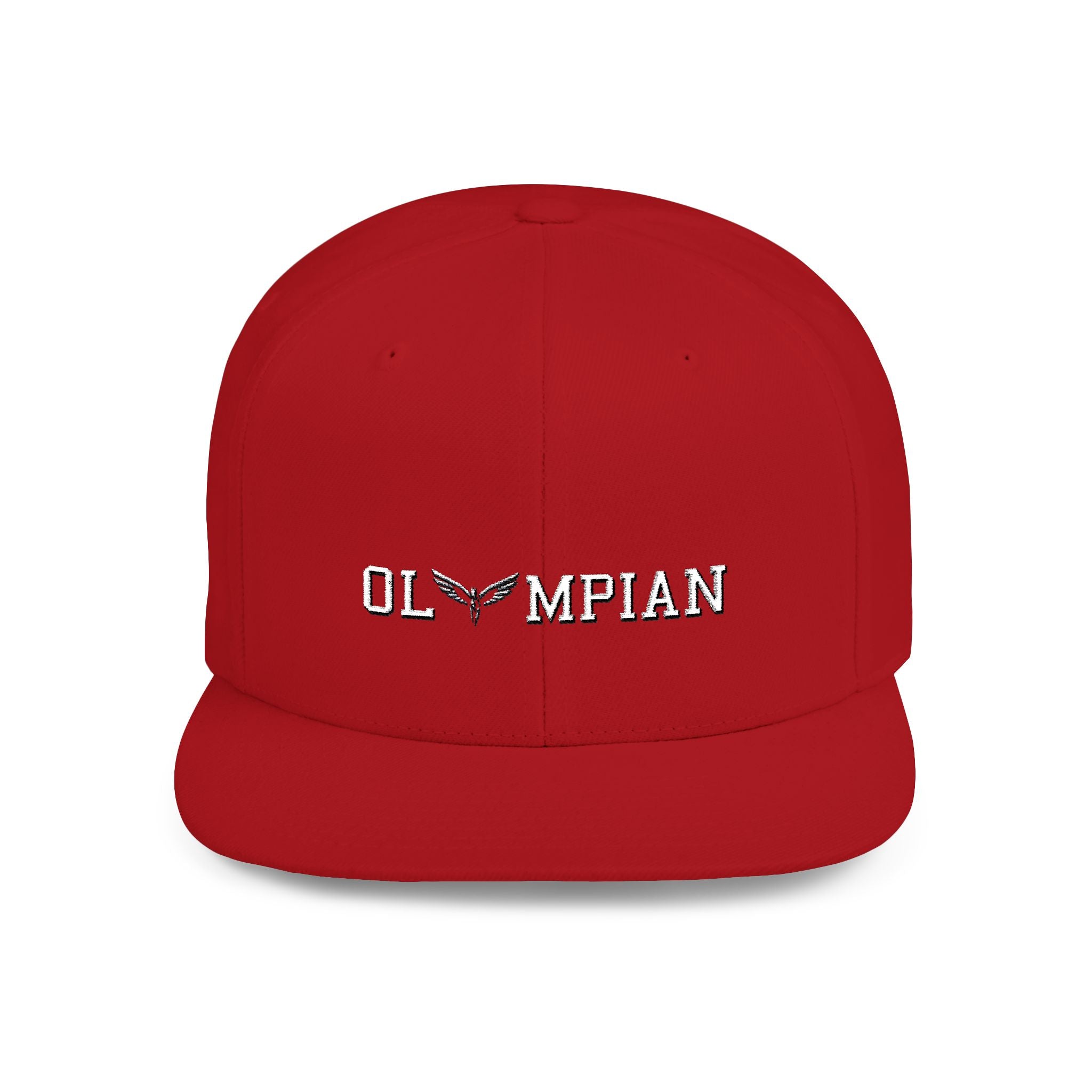 Olympian Flat Bill Snapback Hat
