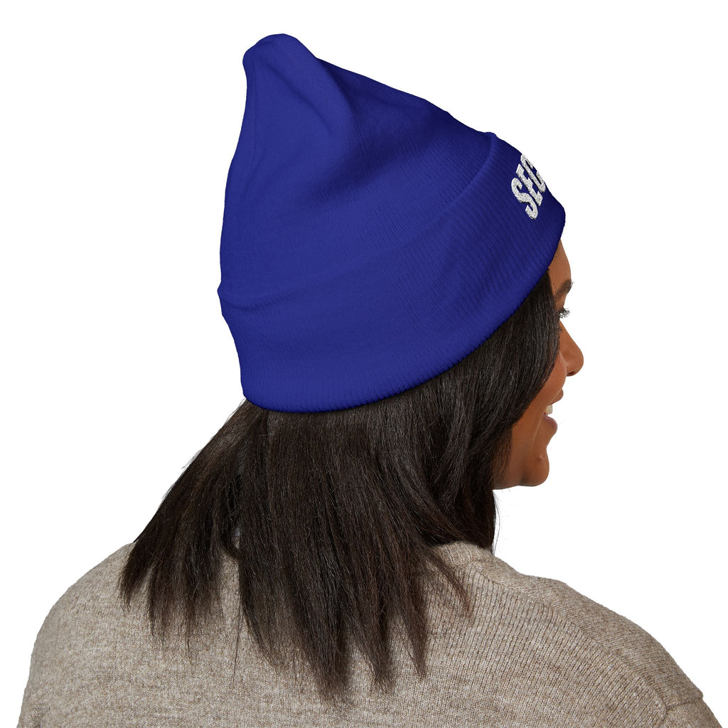 Embroidered Security Beanie