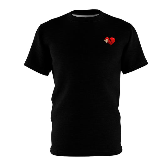 Hopstar Black Tee "Heart on My Shirt"