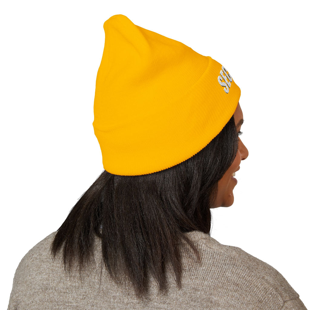 Embroidered Security Beanie