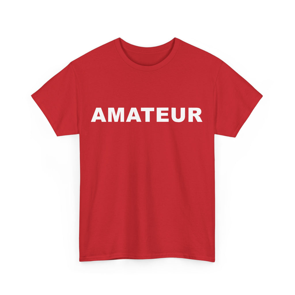 AMATEUR Unisex Heavy Cotton Tee