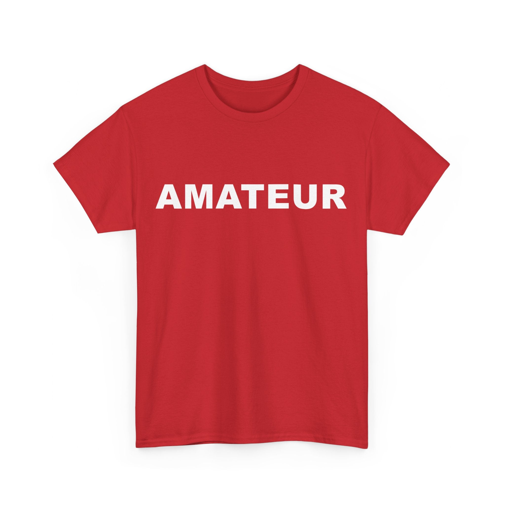AMATEUR Unisex Heavy Cotton Tee