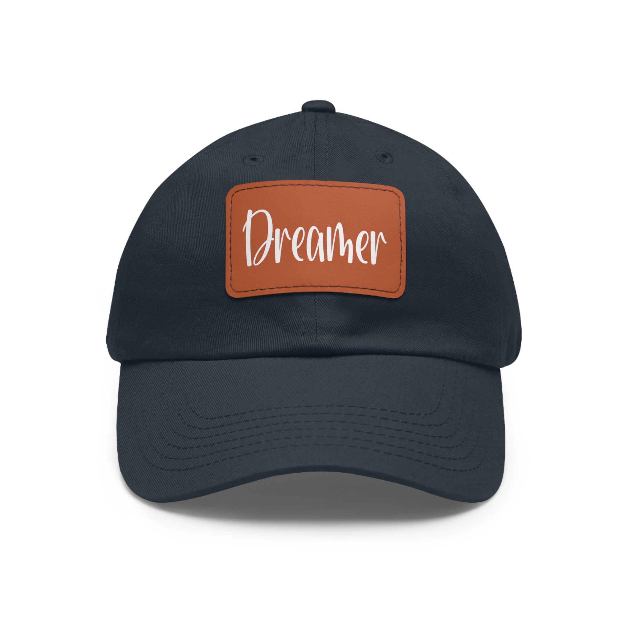 Dreamer Dad Hat with Leather Patch