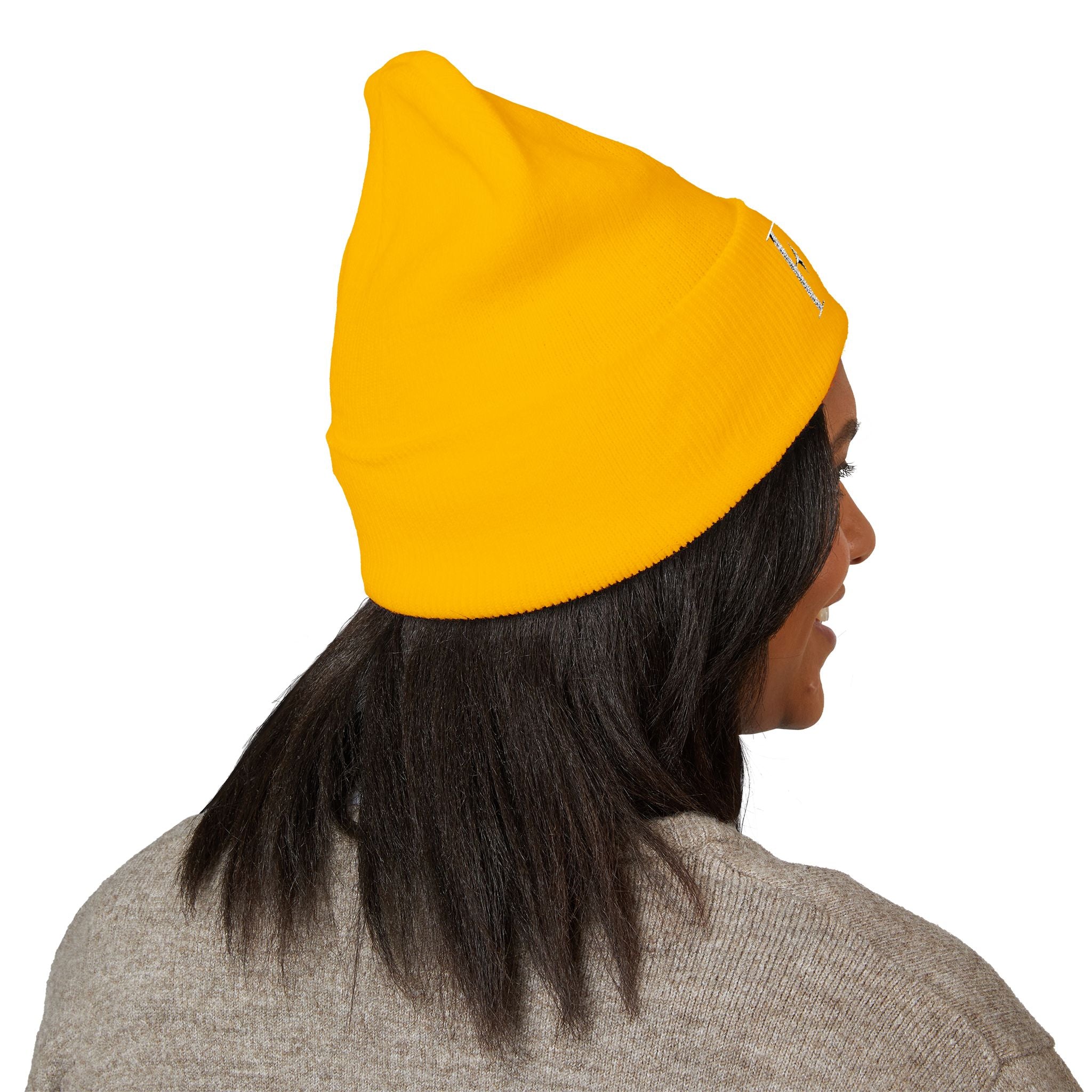 Beanie Hat - Olympian Fly Embroidered Classic Cuffed Beanie