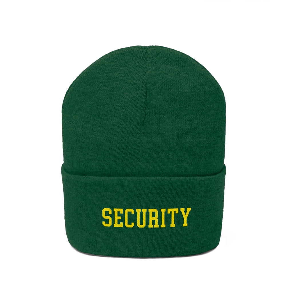 Security Beanie Gold