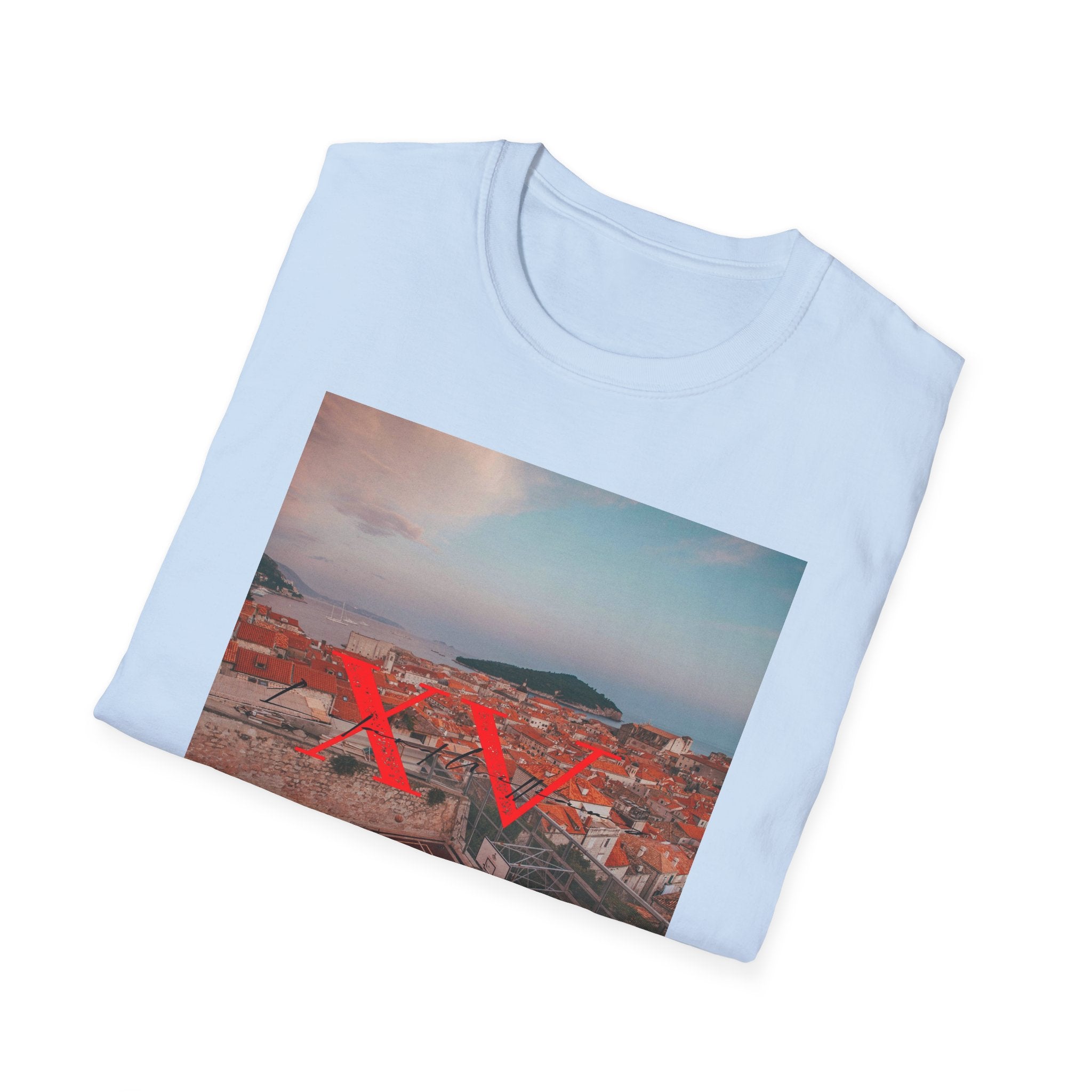 XV NO BORDERS Unisex Softstyle T-Shirt