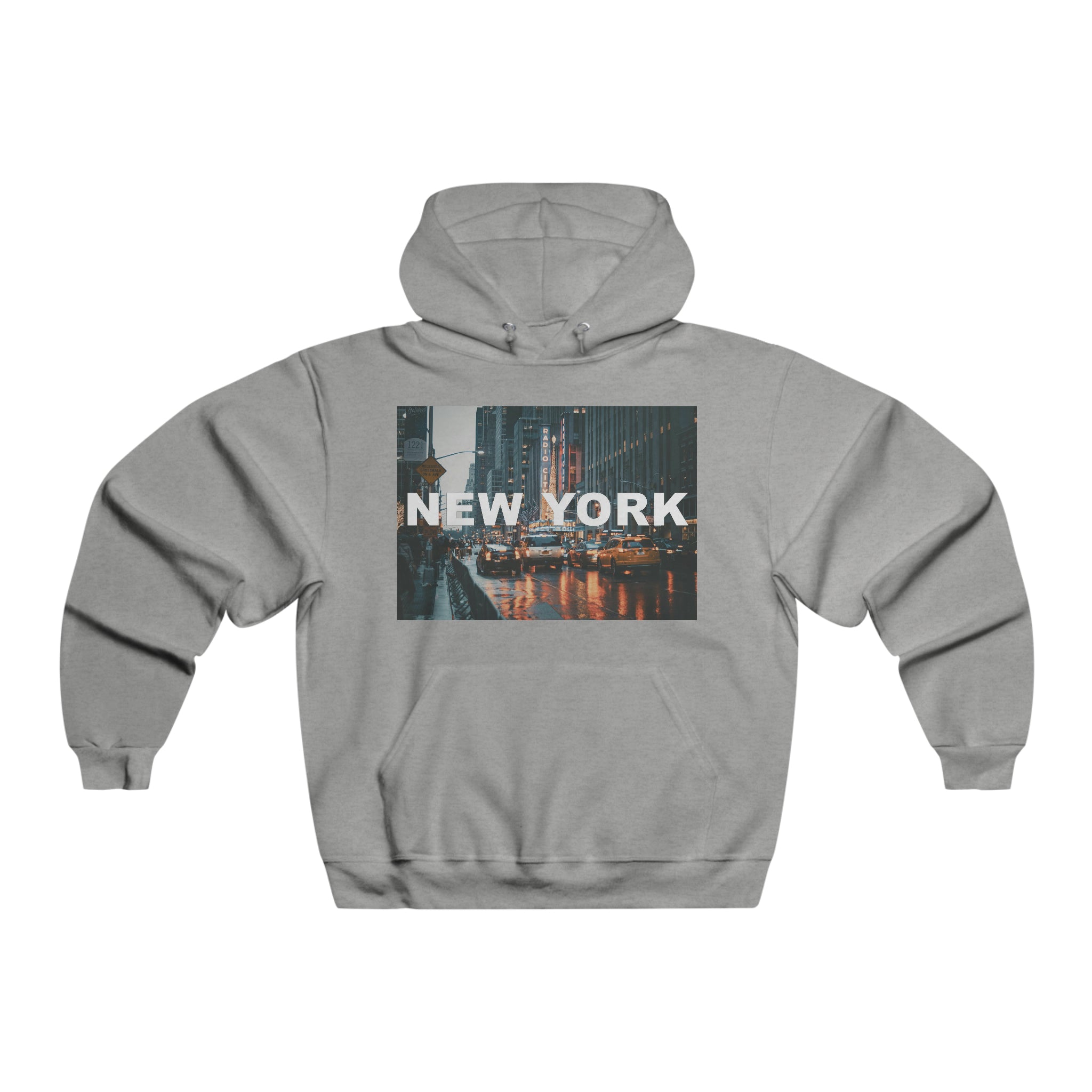 Radio City Men's Hooded Sweatshirt