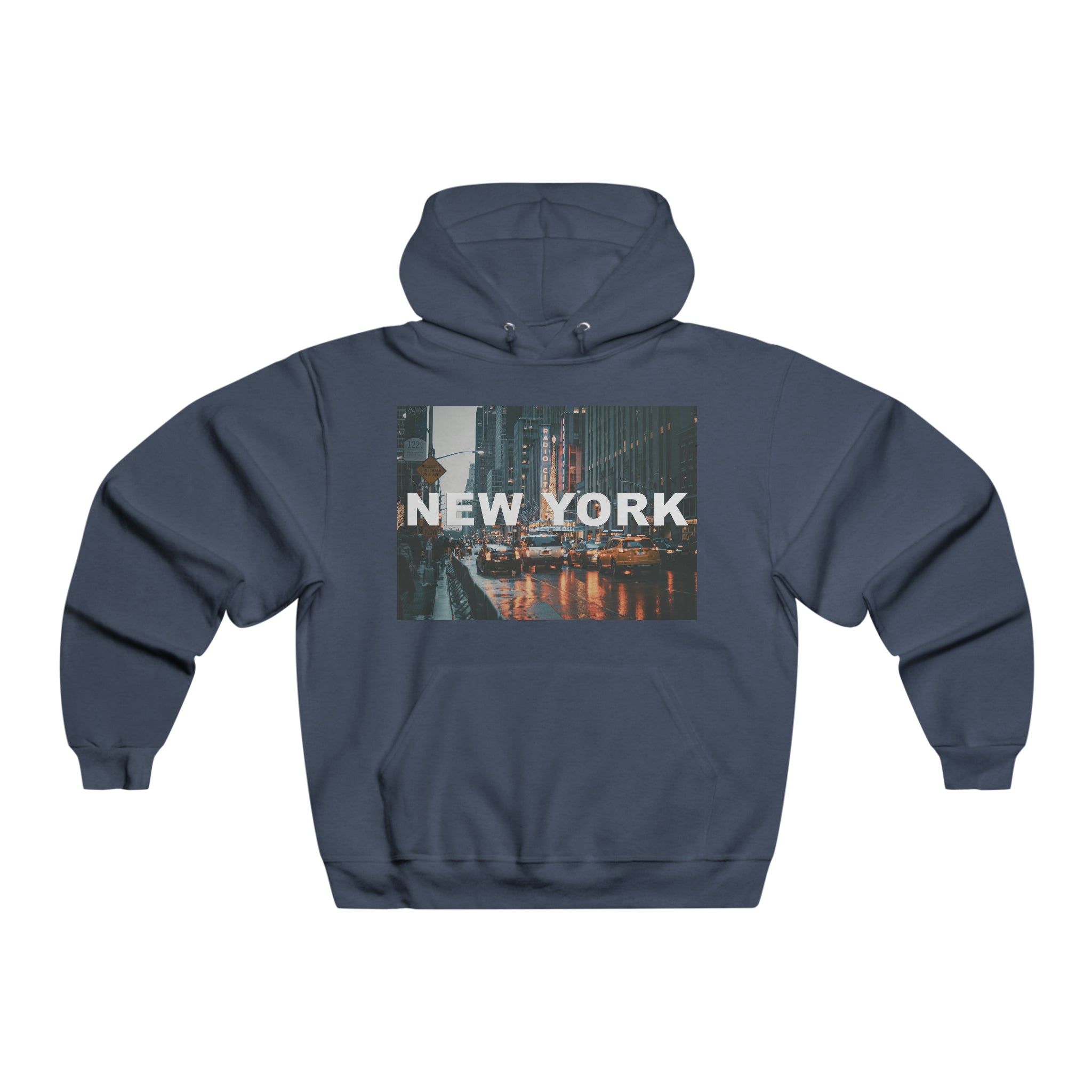 Radio City Men's Hooded Sweatshirt