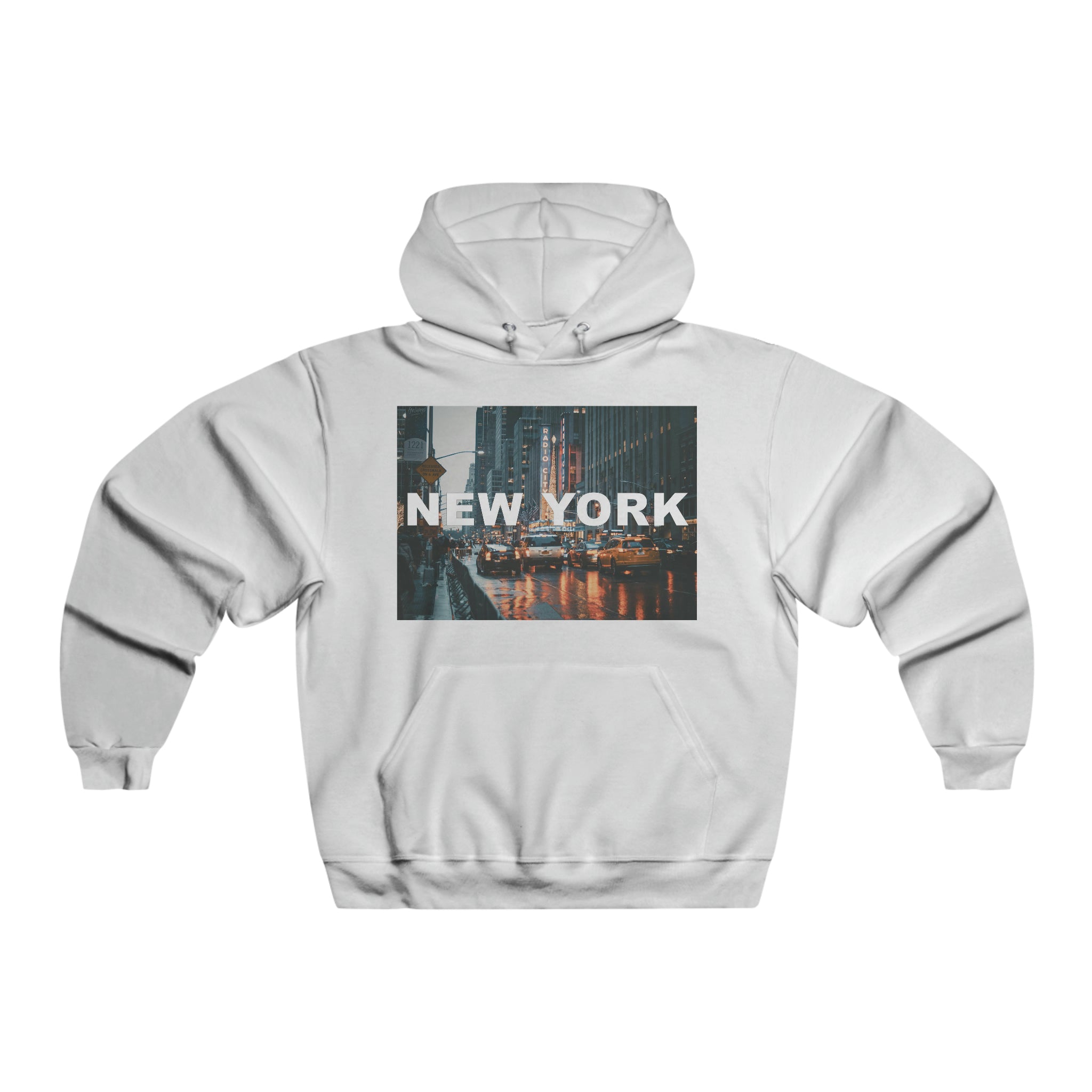 Radio City Men's Hooded Sweatshirt