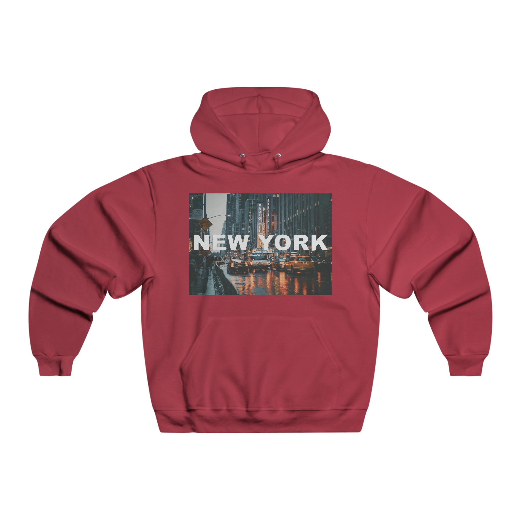 Radio City Men's Hooded Sweatshirt