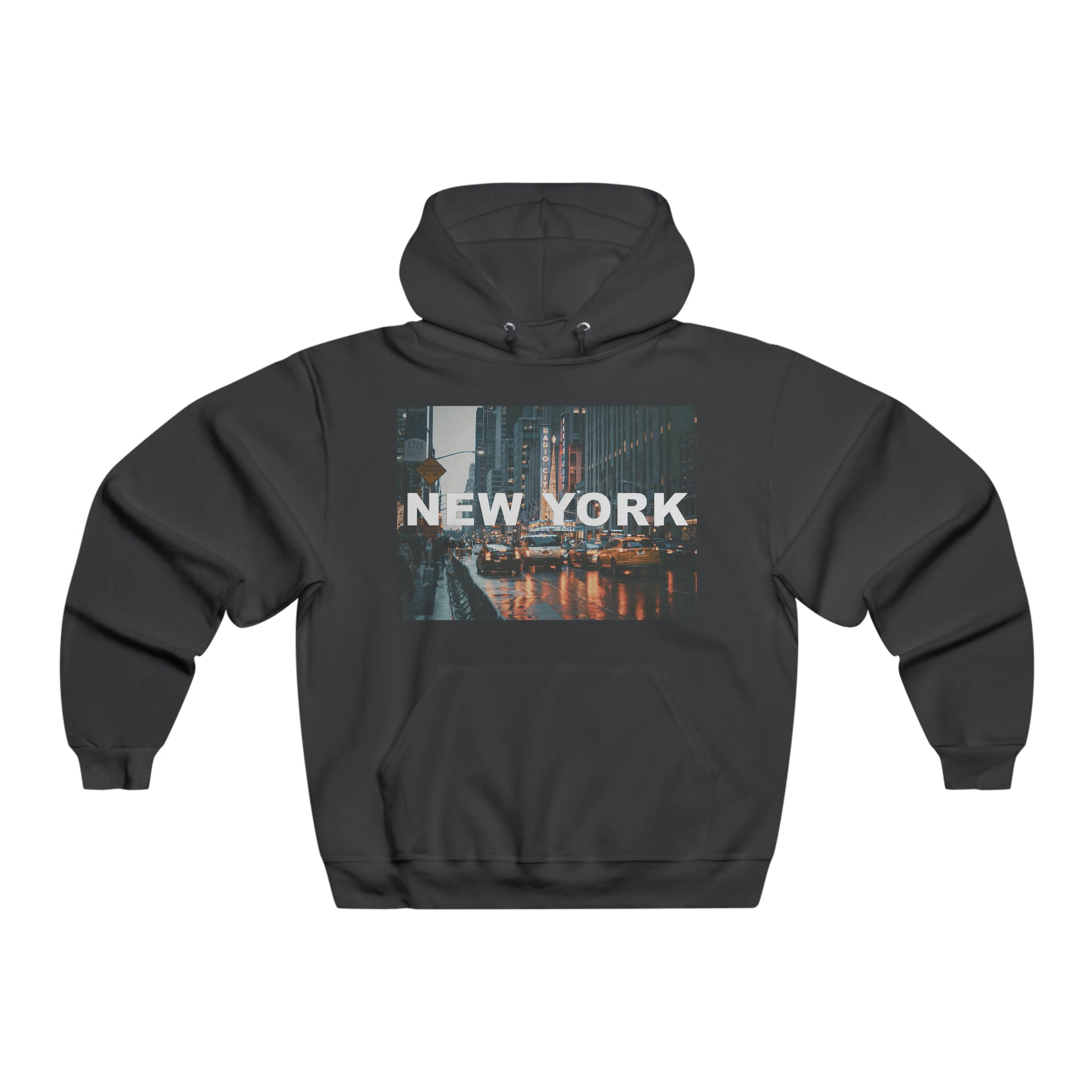Radio City Men's Hooded Sweatshirt