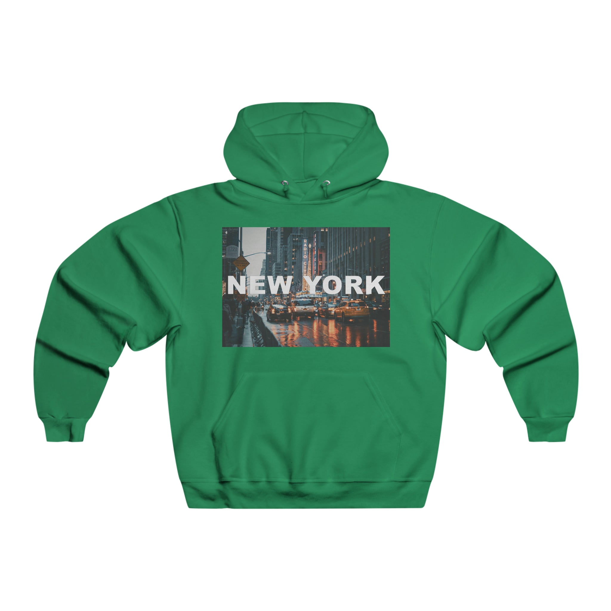 Radio City Men's Hooded Sweatshirt