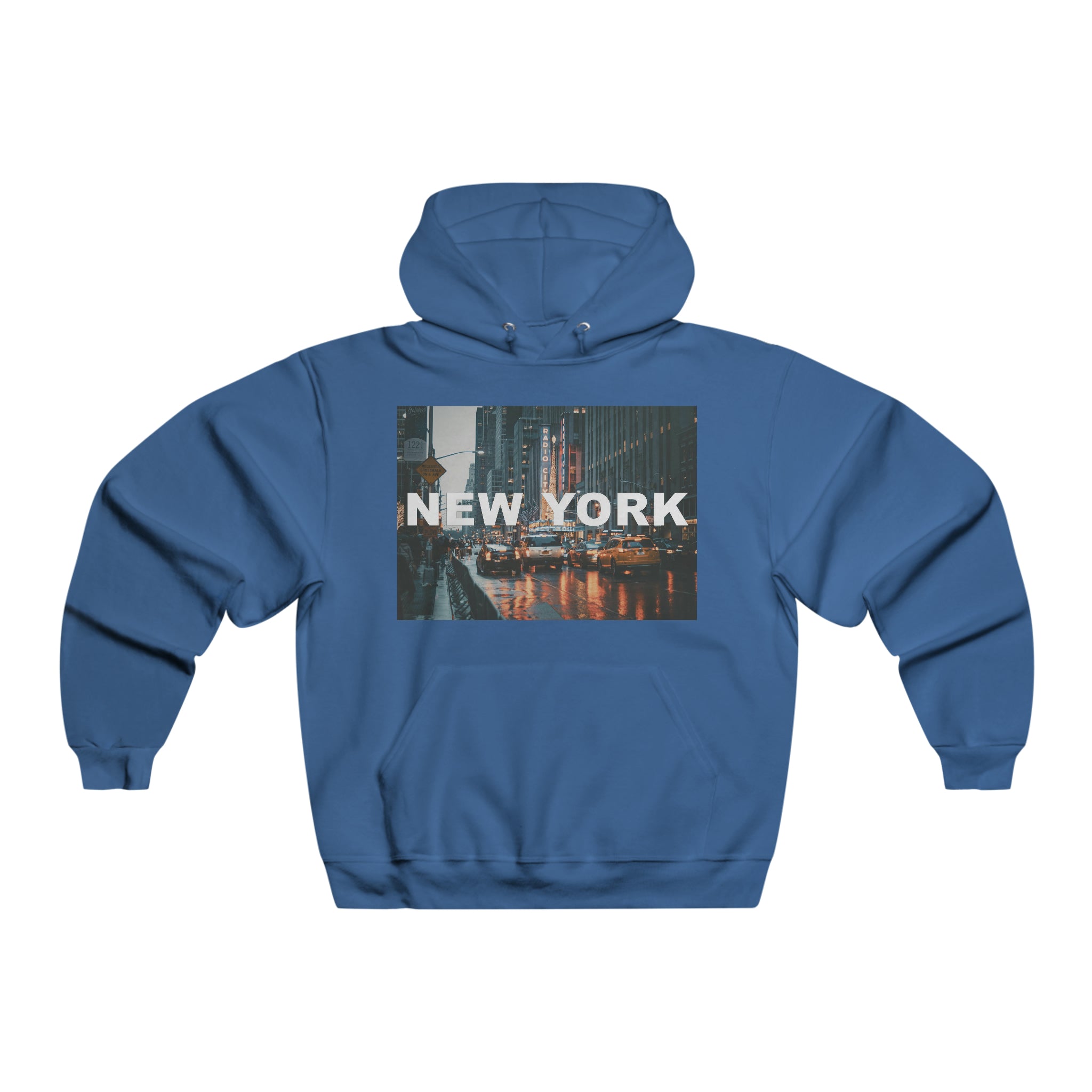 Radio City Men's Hooded Sweatshirt