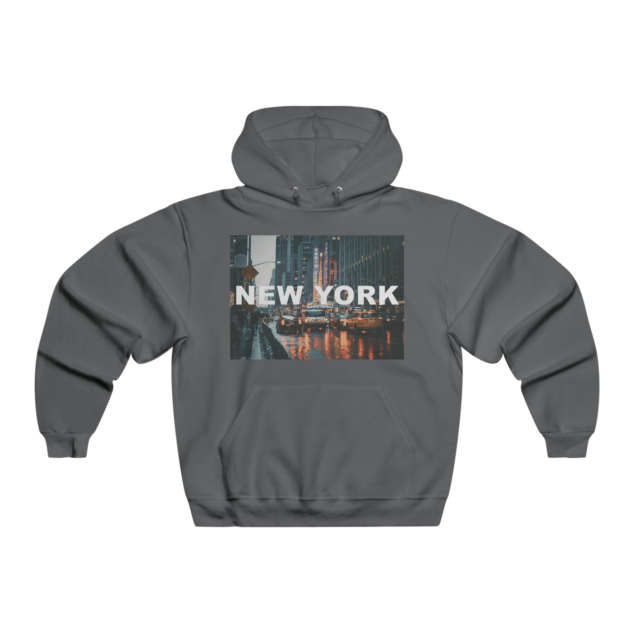 Radio City Men's Hooded Sweatshirt
