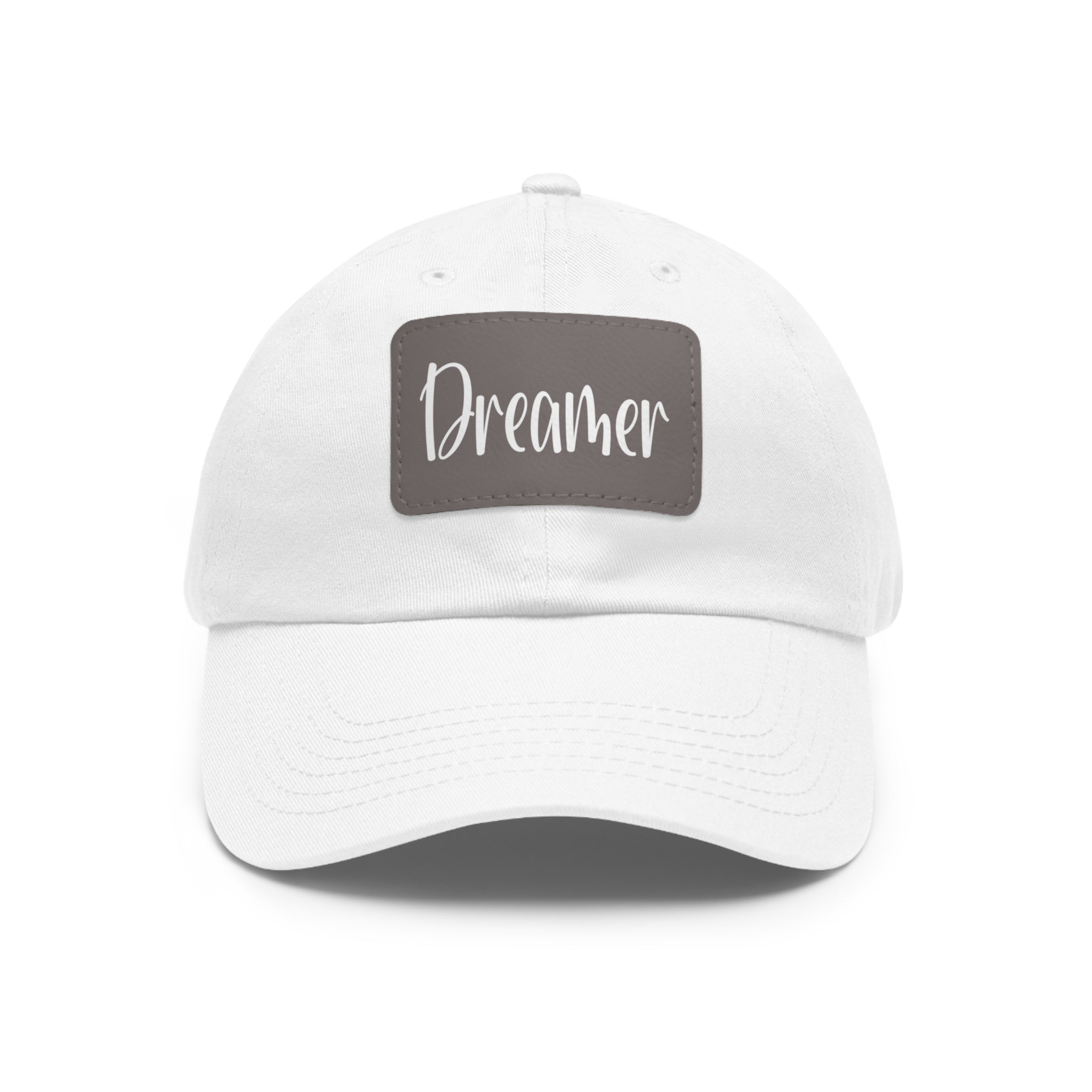 Dreamer Dad Hat with Leather Patch